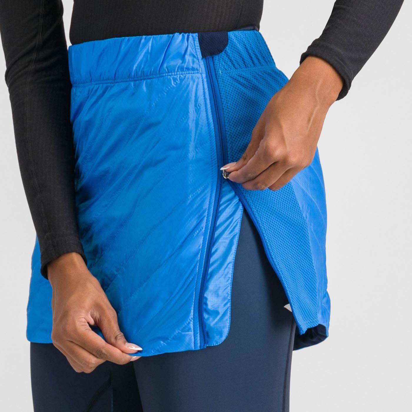 Rythmo skirt - brillant blue italy ble - sportful