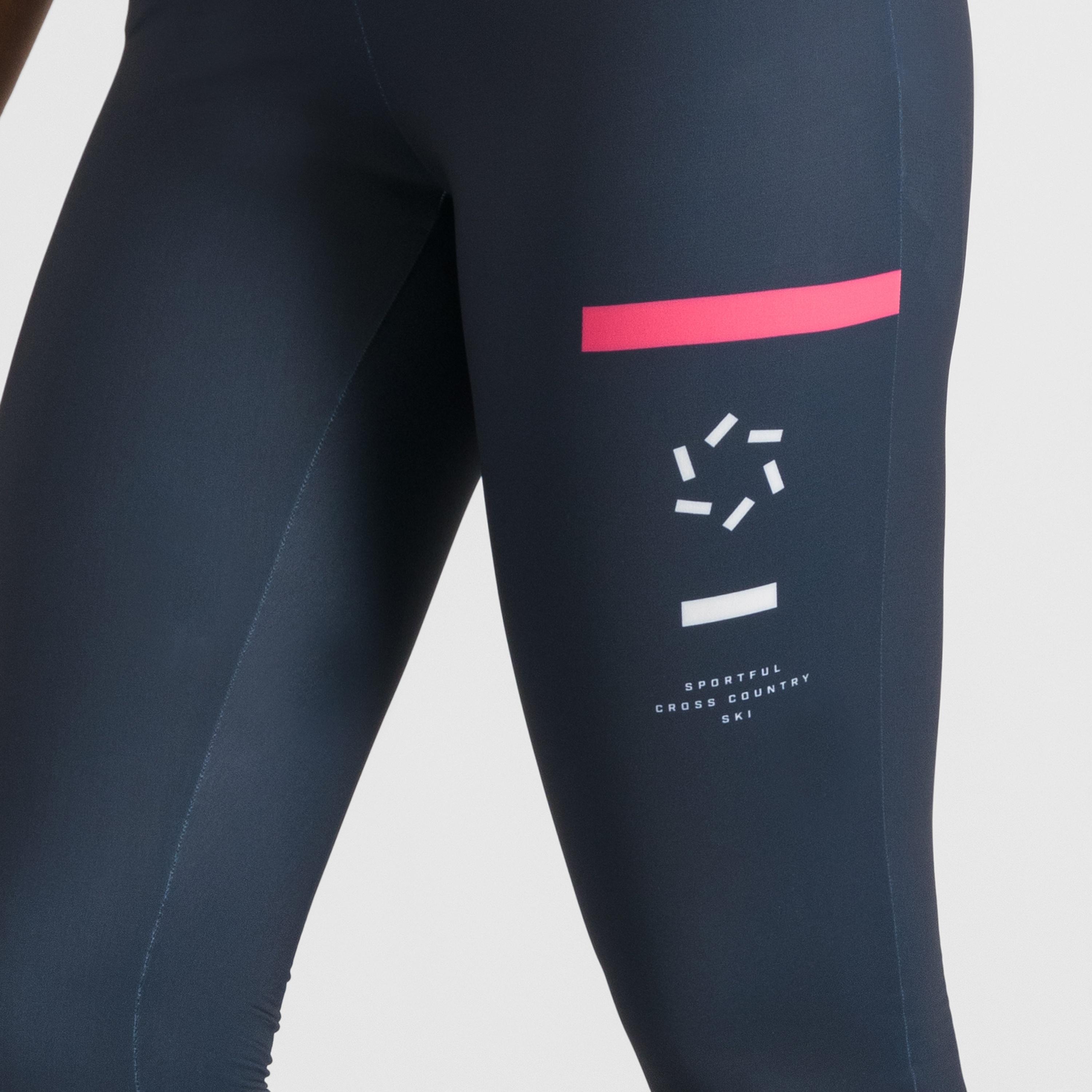 Squadra w tight - galaxy blue/raspberry pink - sportful