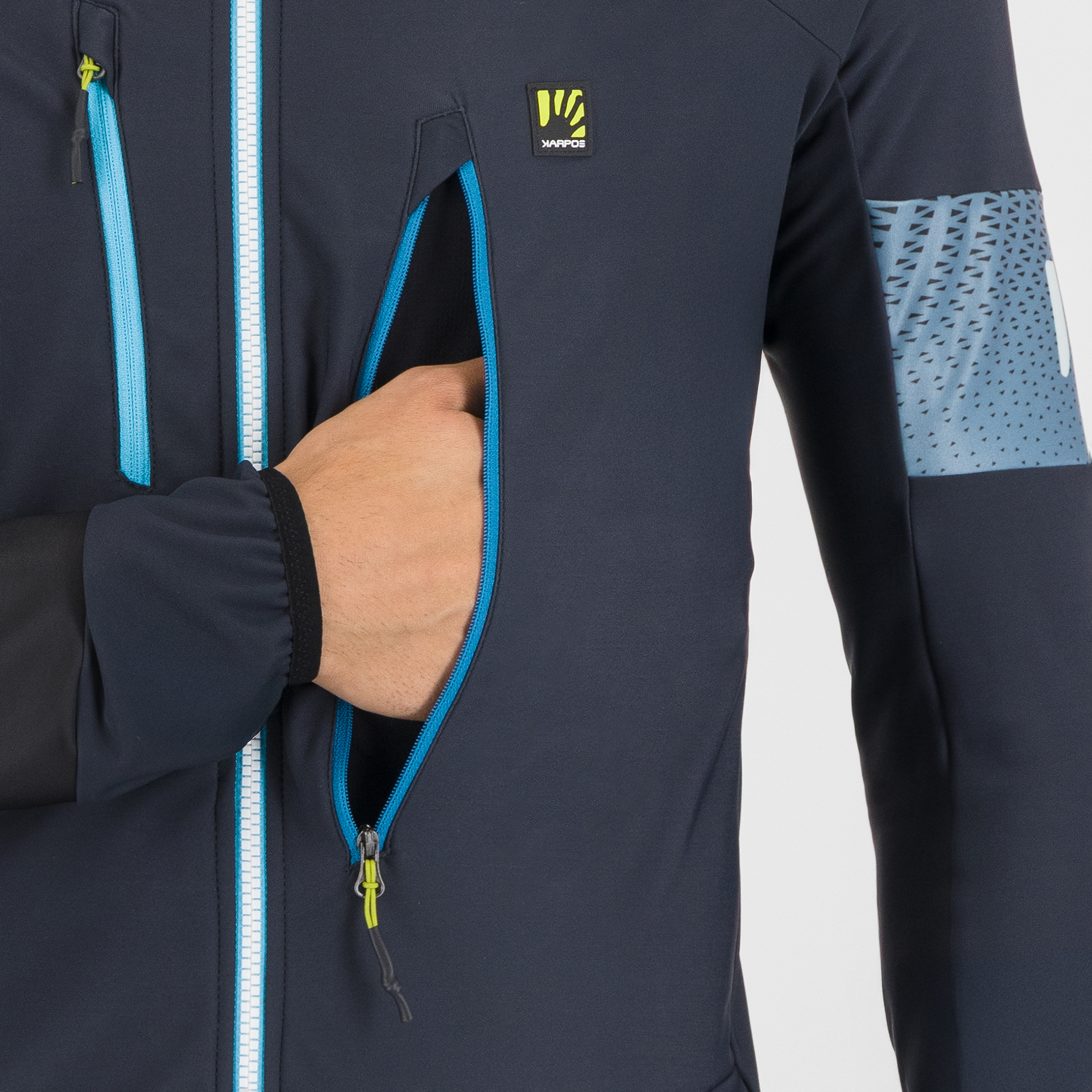 Alagna 2.0 jacket - woodl.gray/windw.blue/illusion - karpos