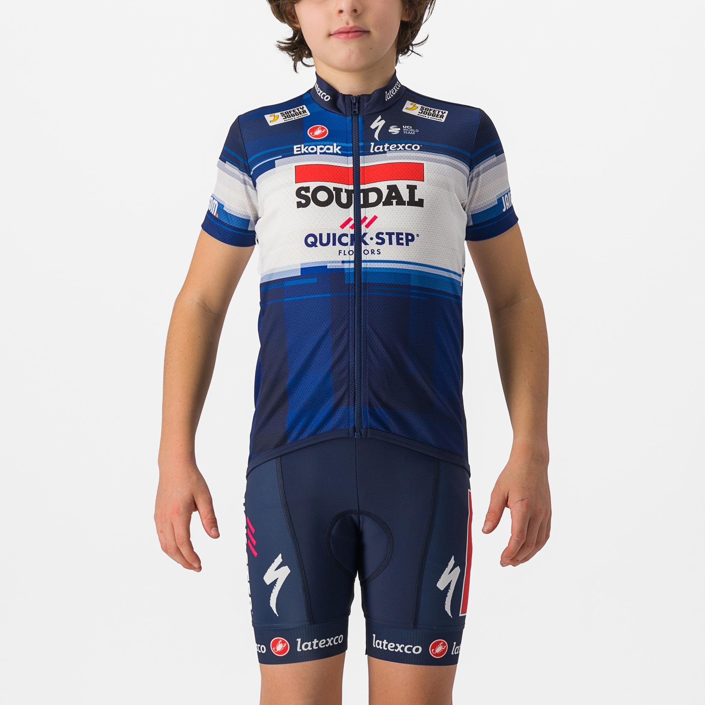 Kid jersey - dark blue/white - castelli