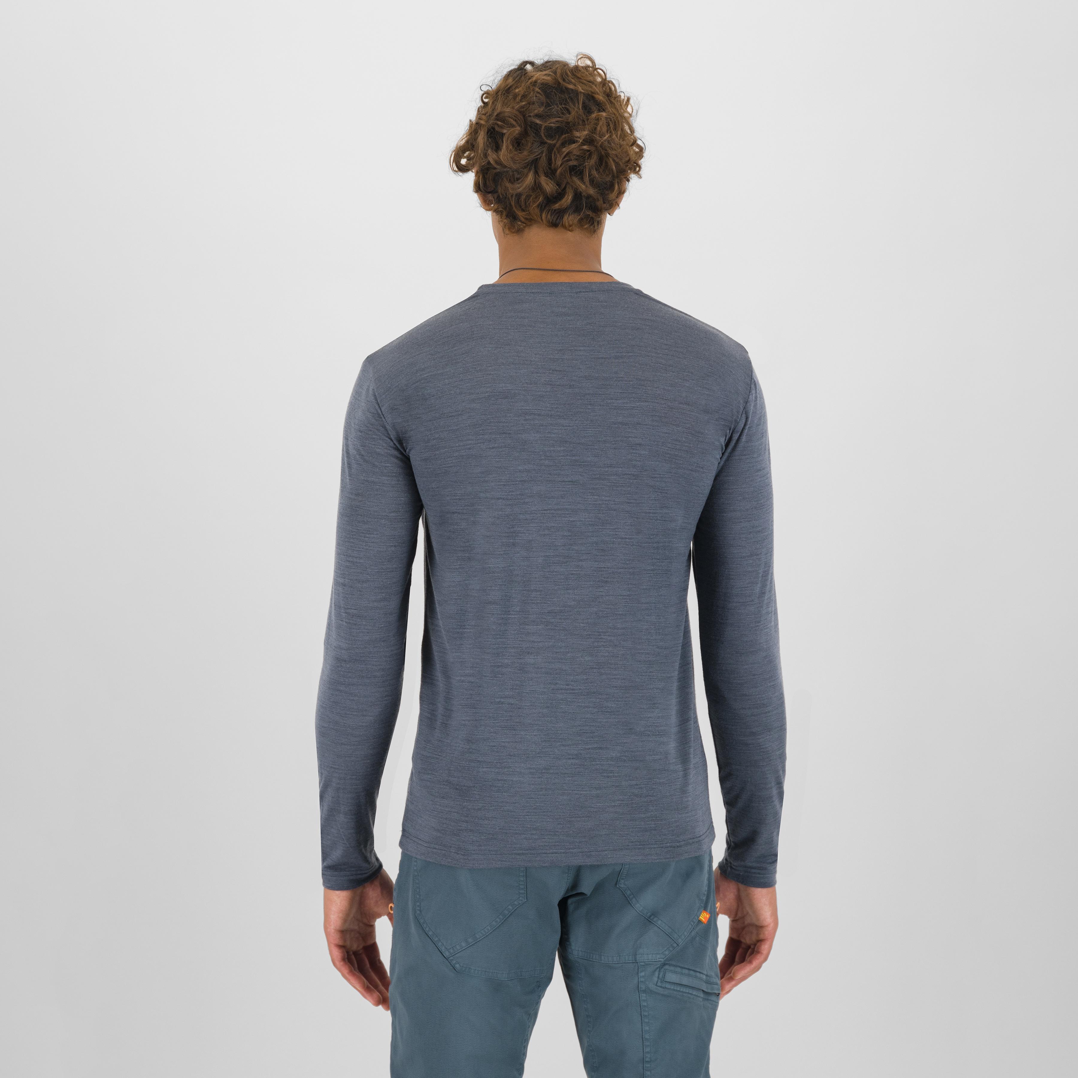 Coppolo merino ls - dark slate - karpos