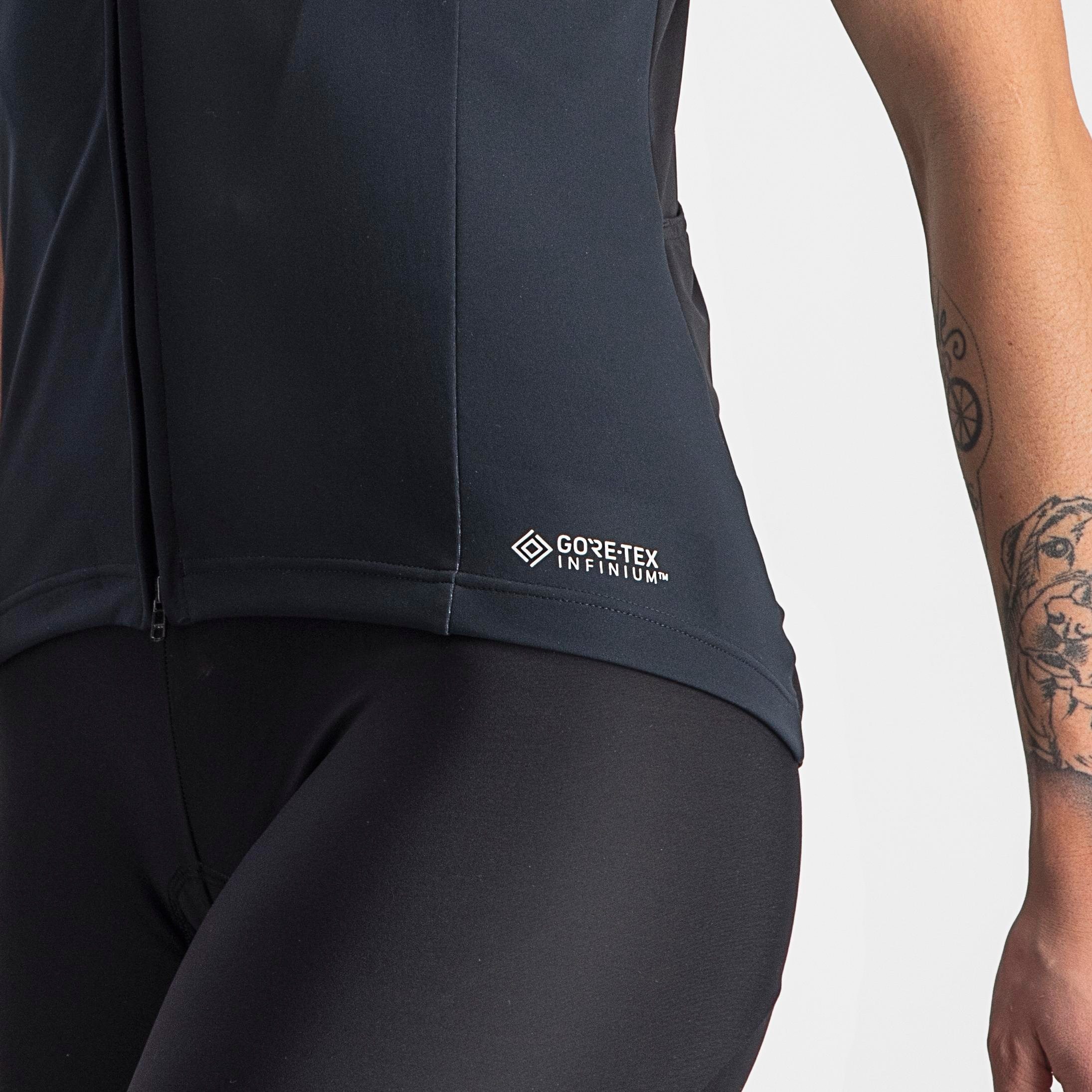Perfetto ros 2w wind jersey - light black - castelli