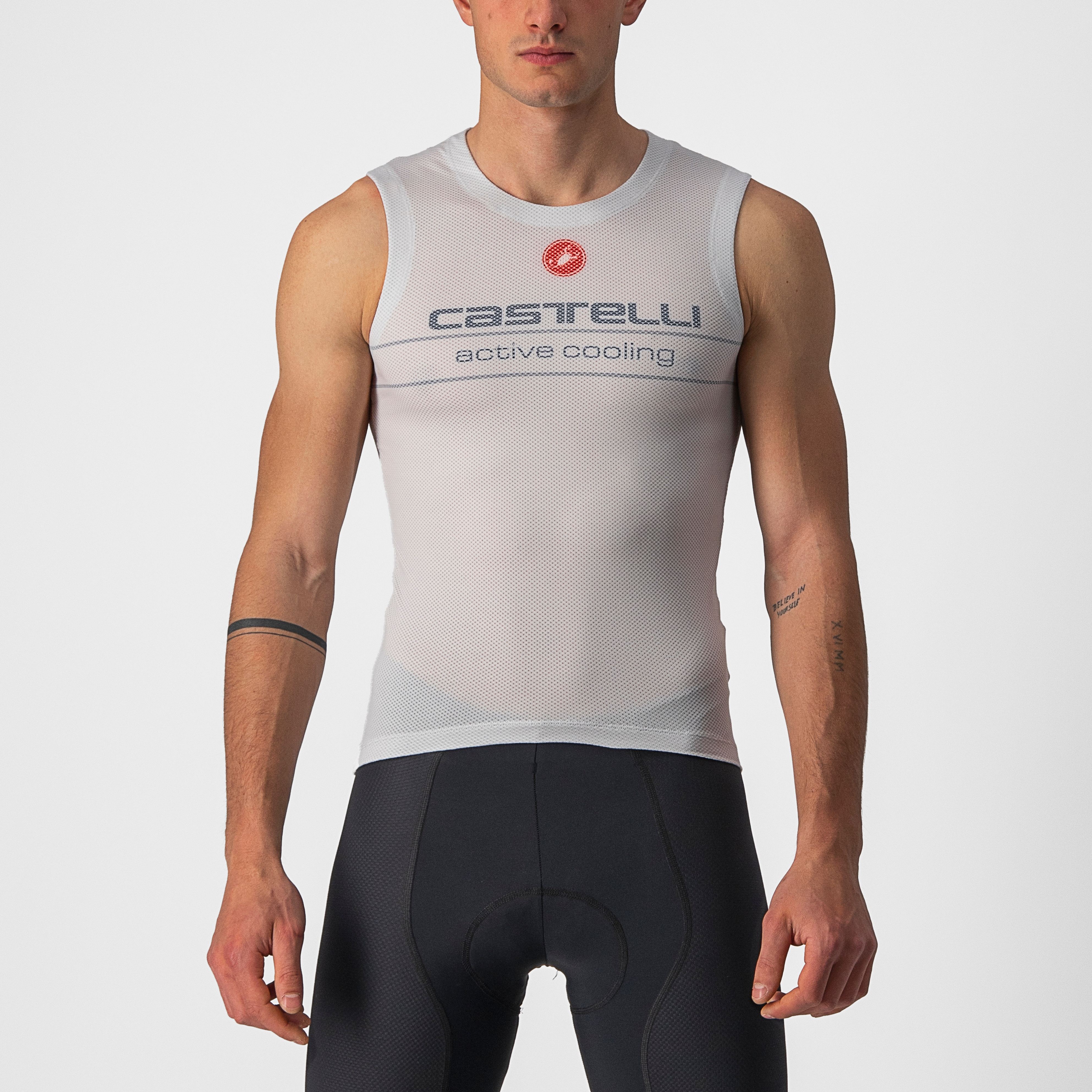 Active cooling sleeveless - silver gray - castelli