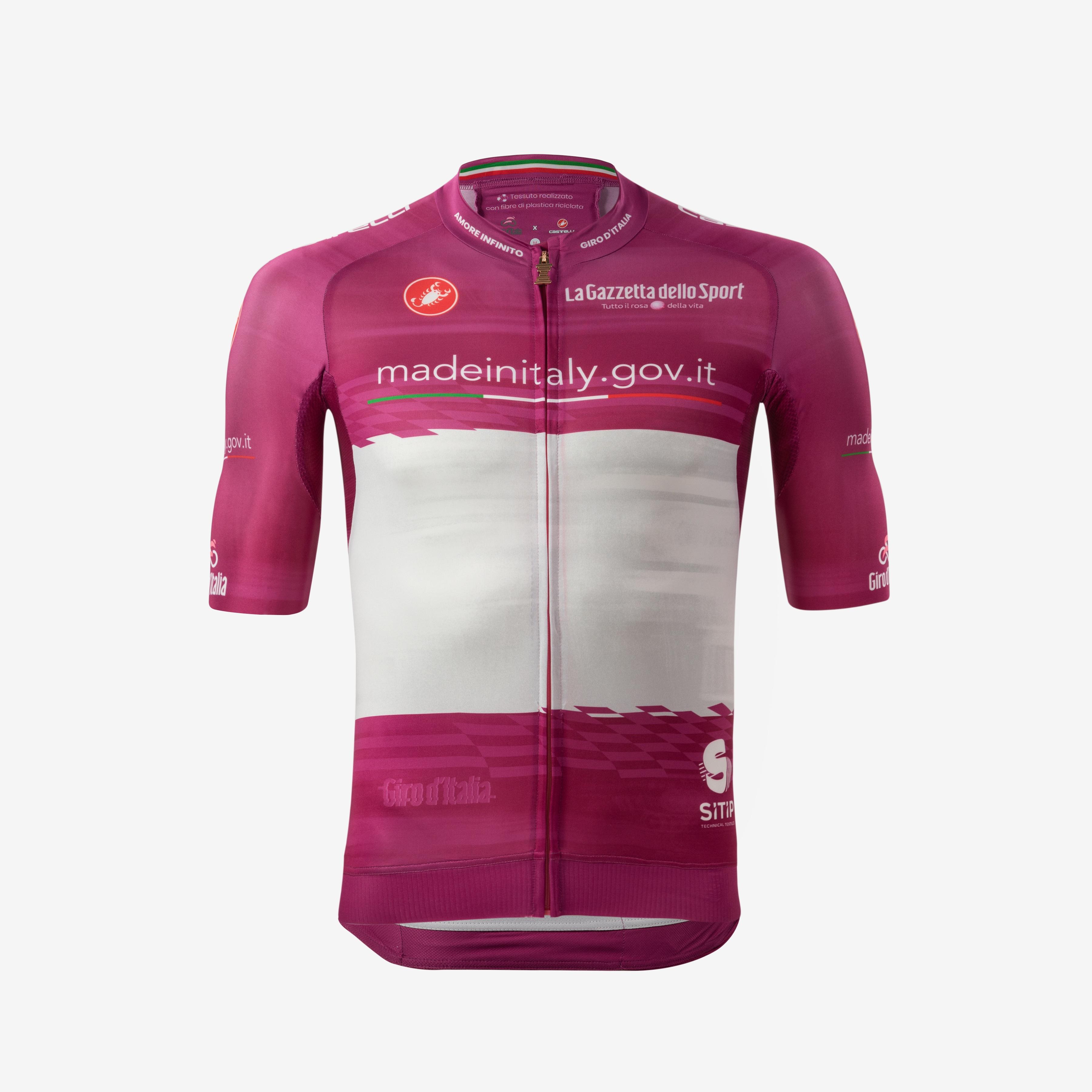 #giro106 race jersey - ciclamino - castelli