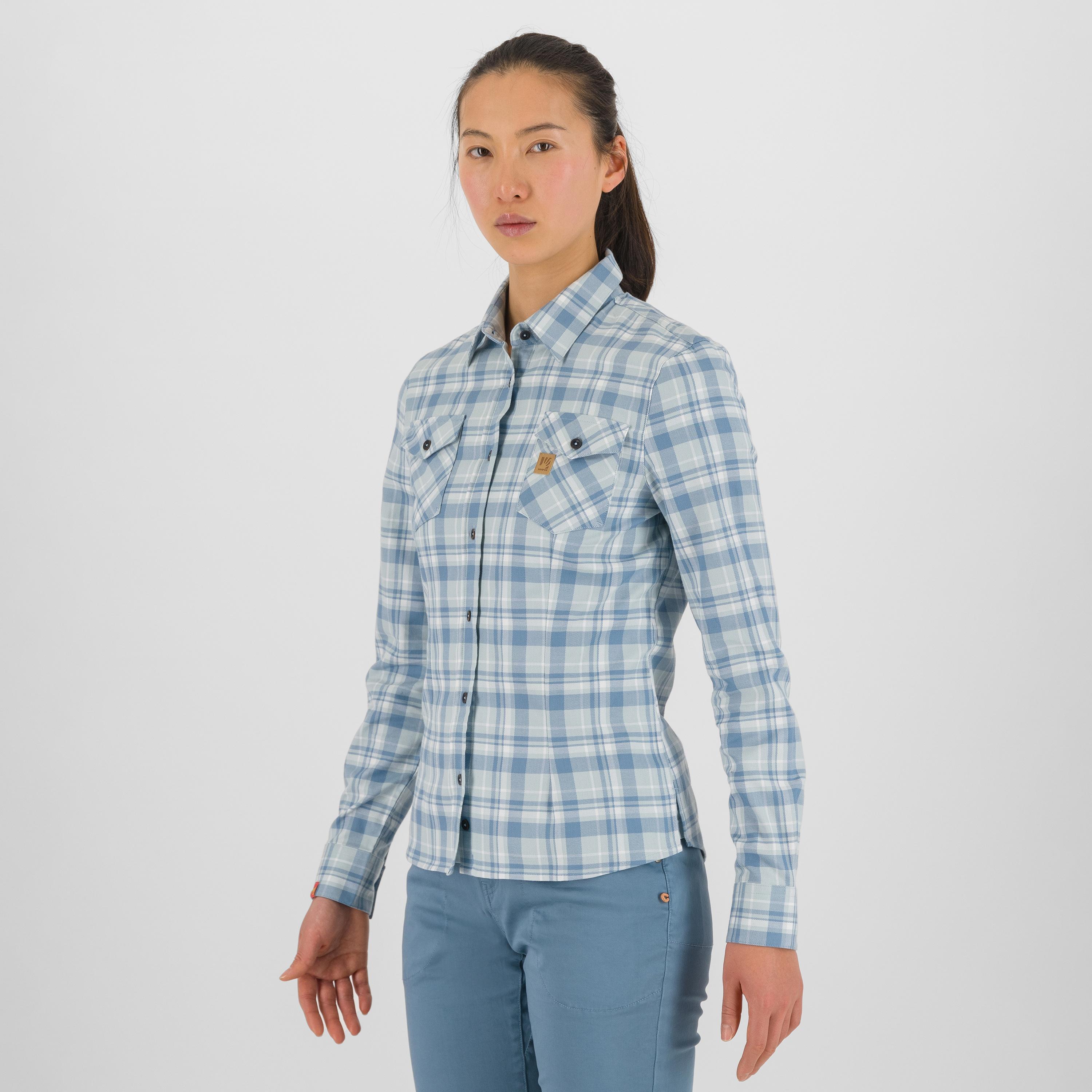Martora w winter shirt - sterling blue/spring lake - karpos