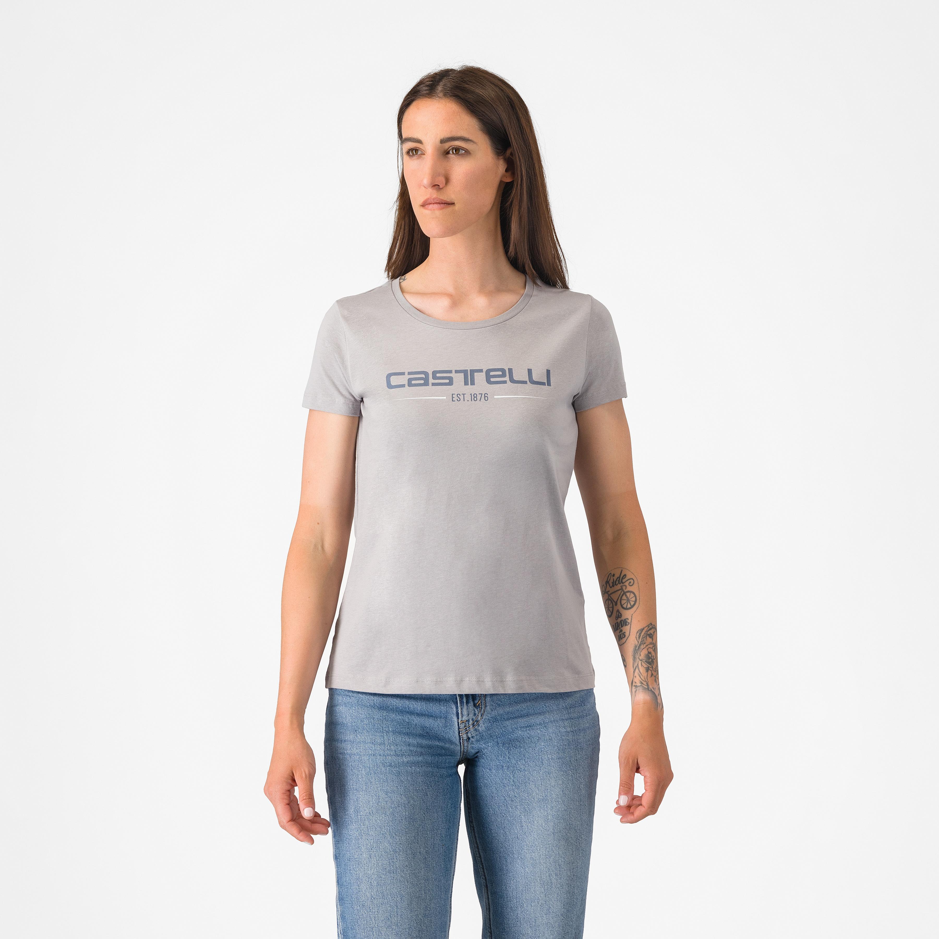 Castelli '76 w t-shirt - gray - castelli