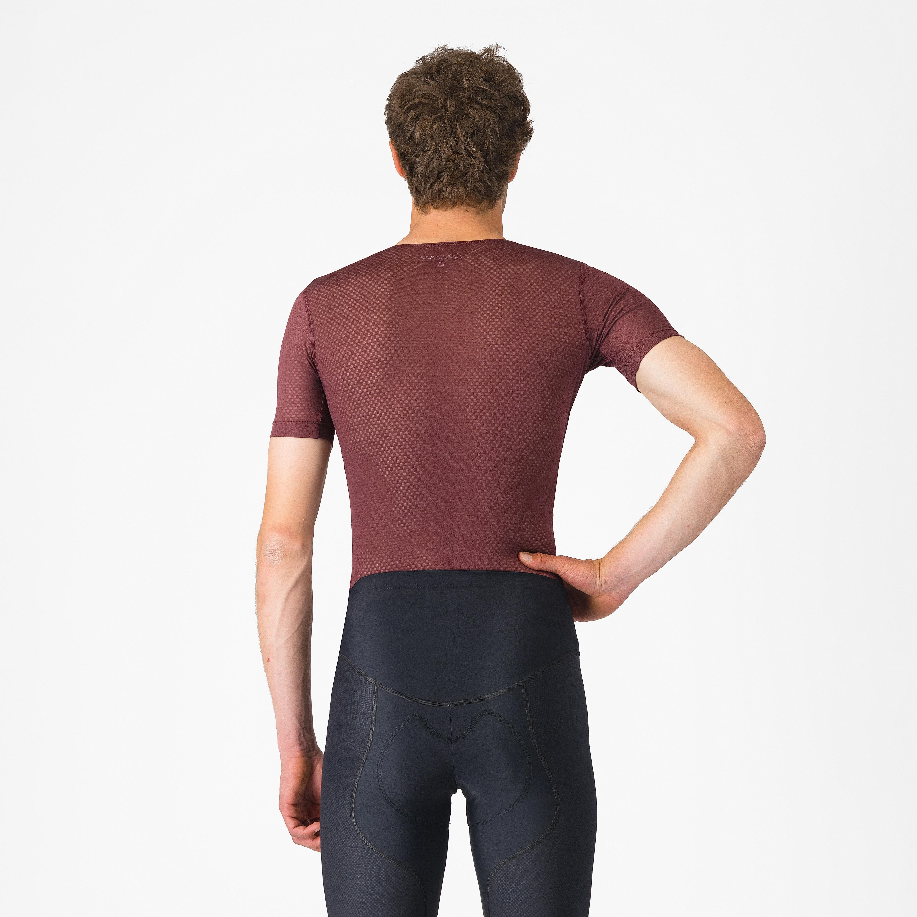 Pro mesh 2.0 short sleeve - deep bordeaux - castelli
