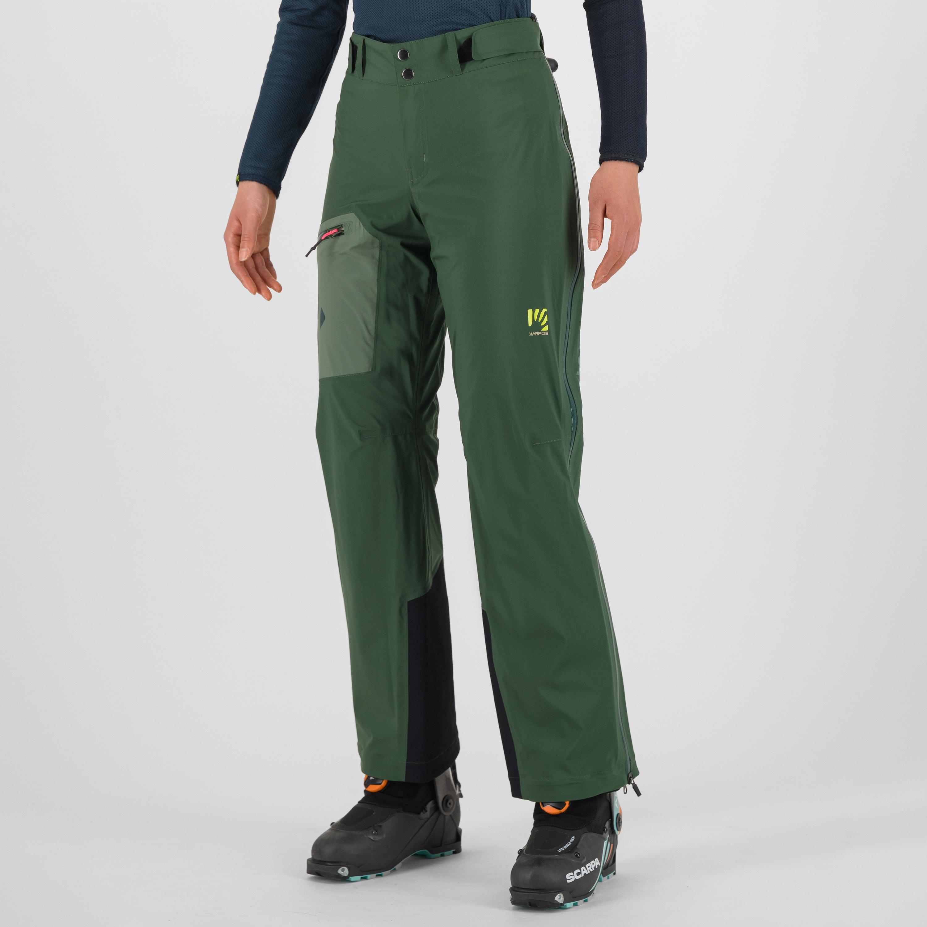 Valsesia shell w pant - jungle green/duck green - karpos