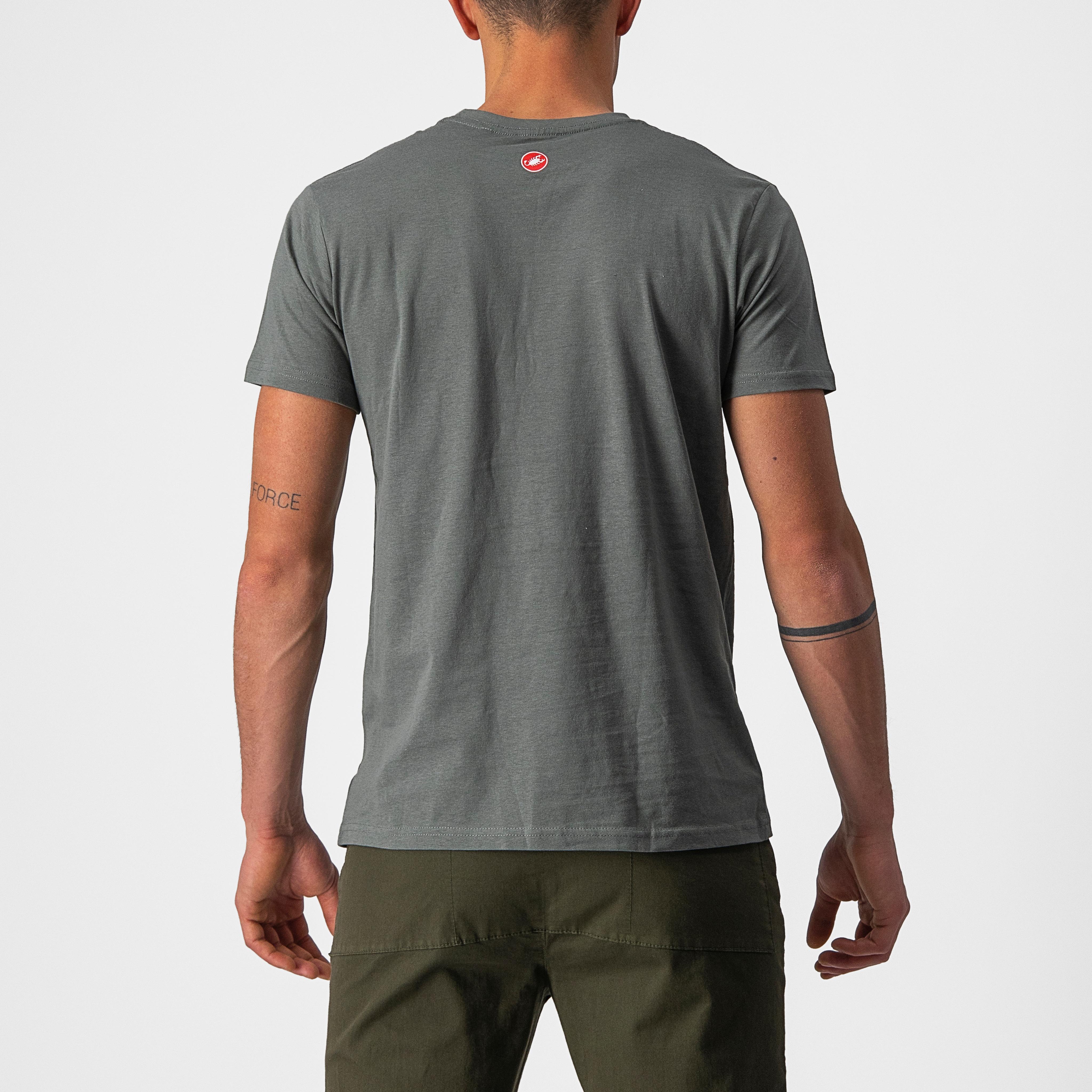 Ventaglio tee - faded dream/red - castelli