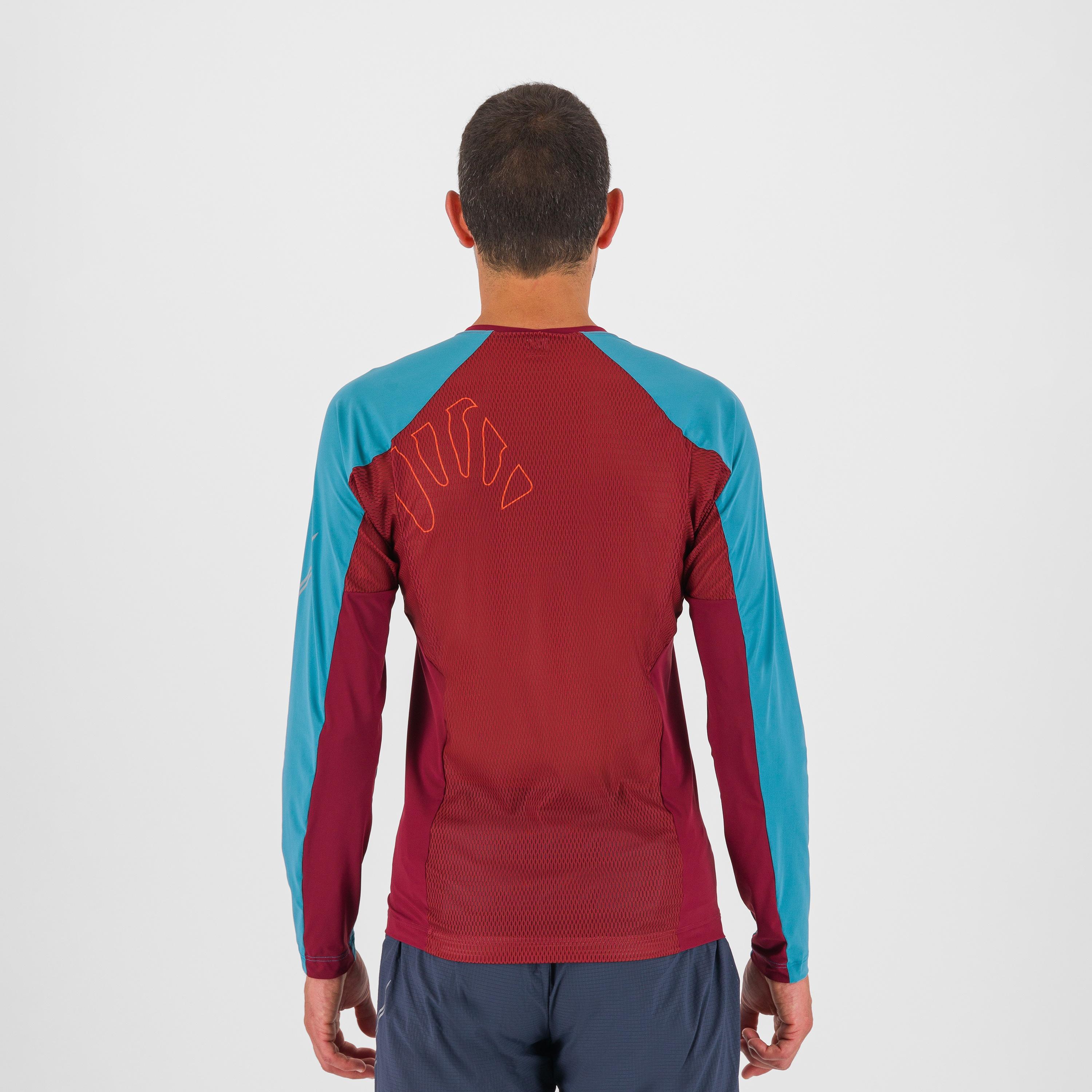 Lavaredo jersey ls - pomegranade/larkspur - karpos