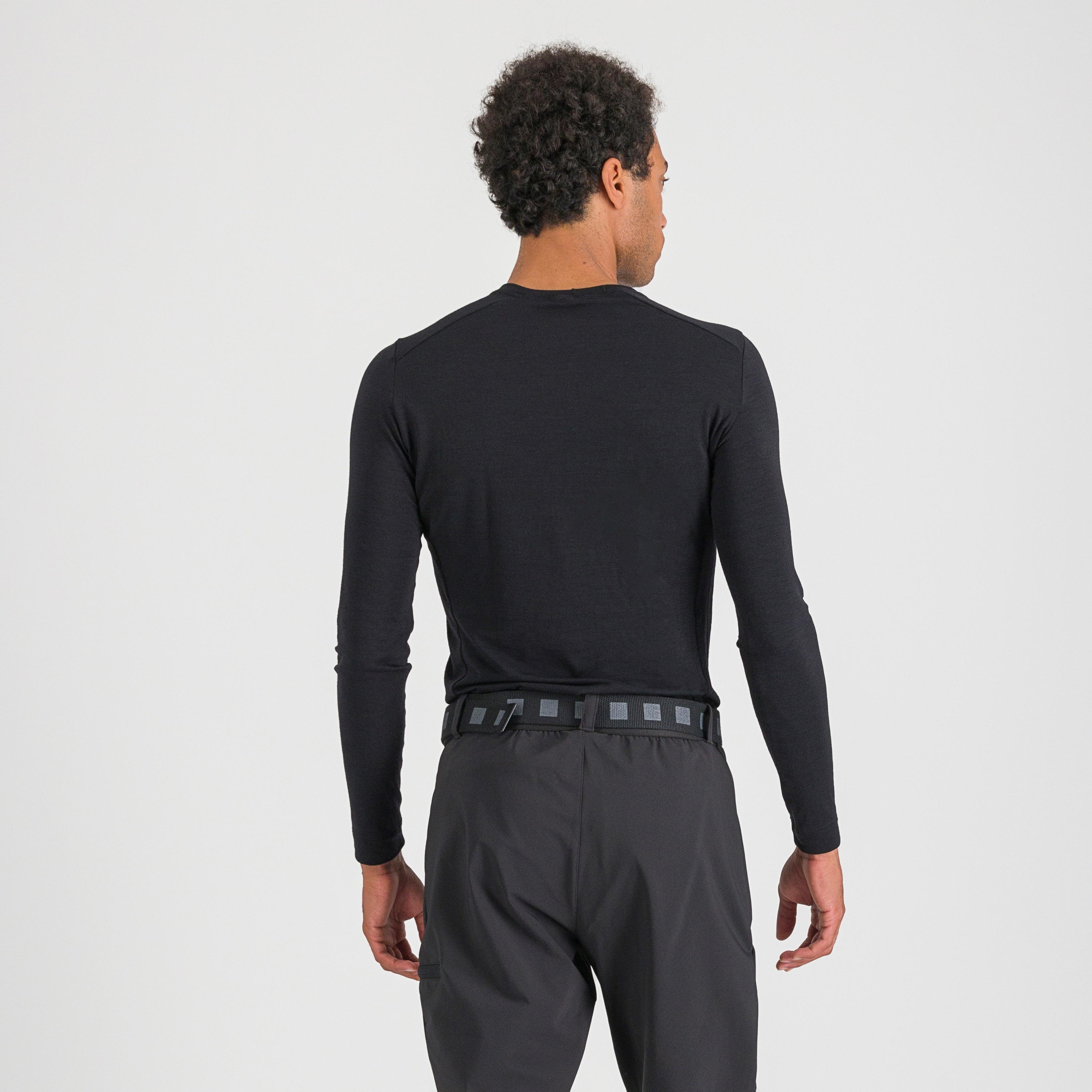 Merino tee long sleeve - black - sportful