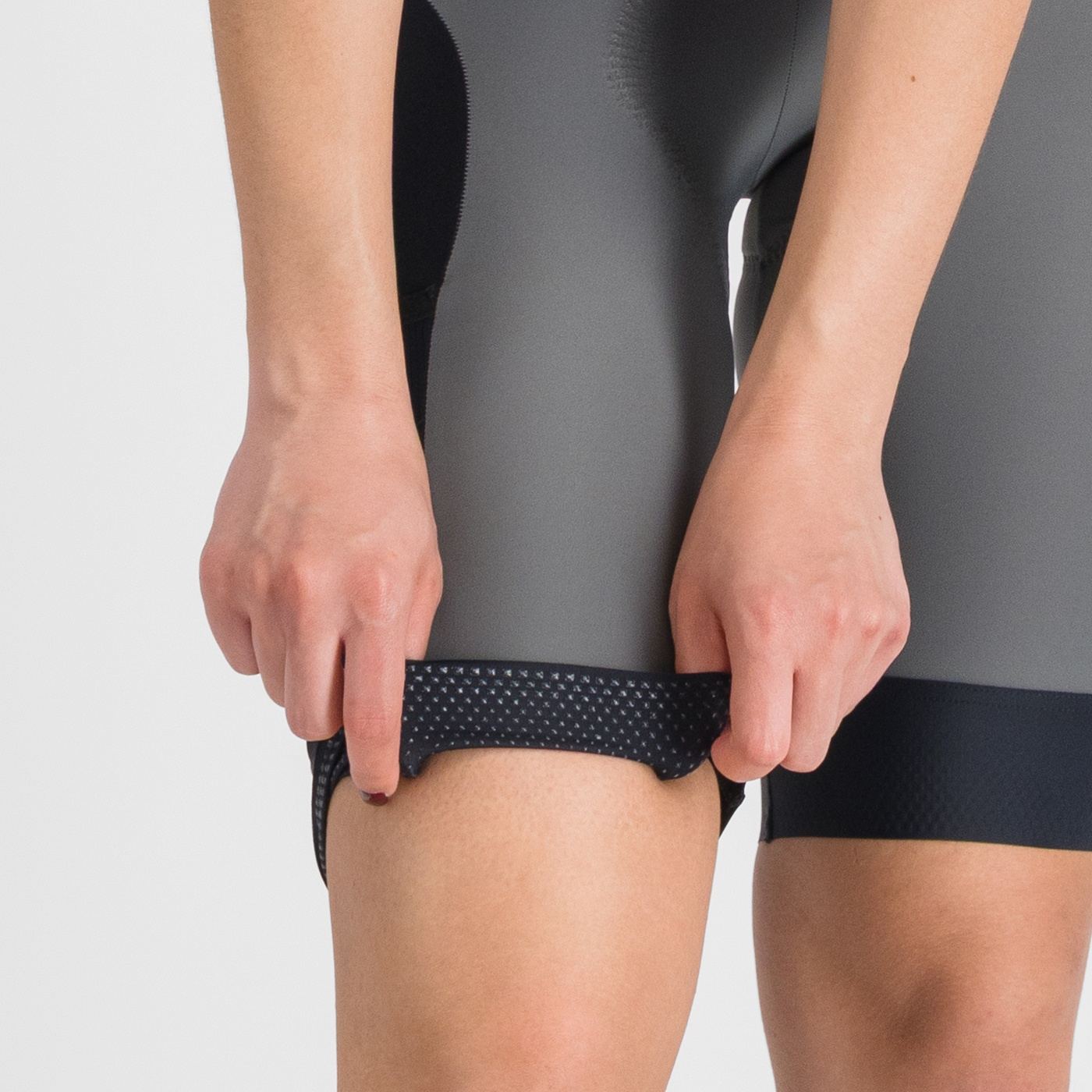 Supergiara 2 w bibshort - gun metal / black - sportful