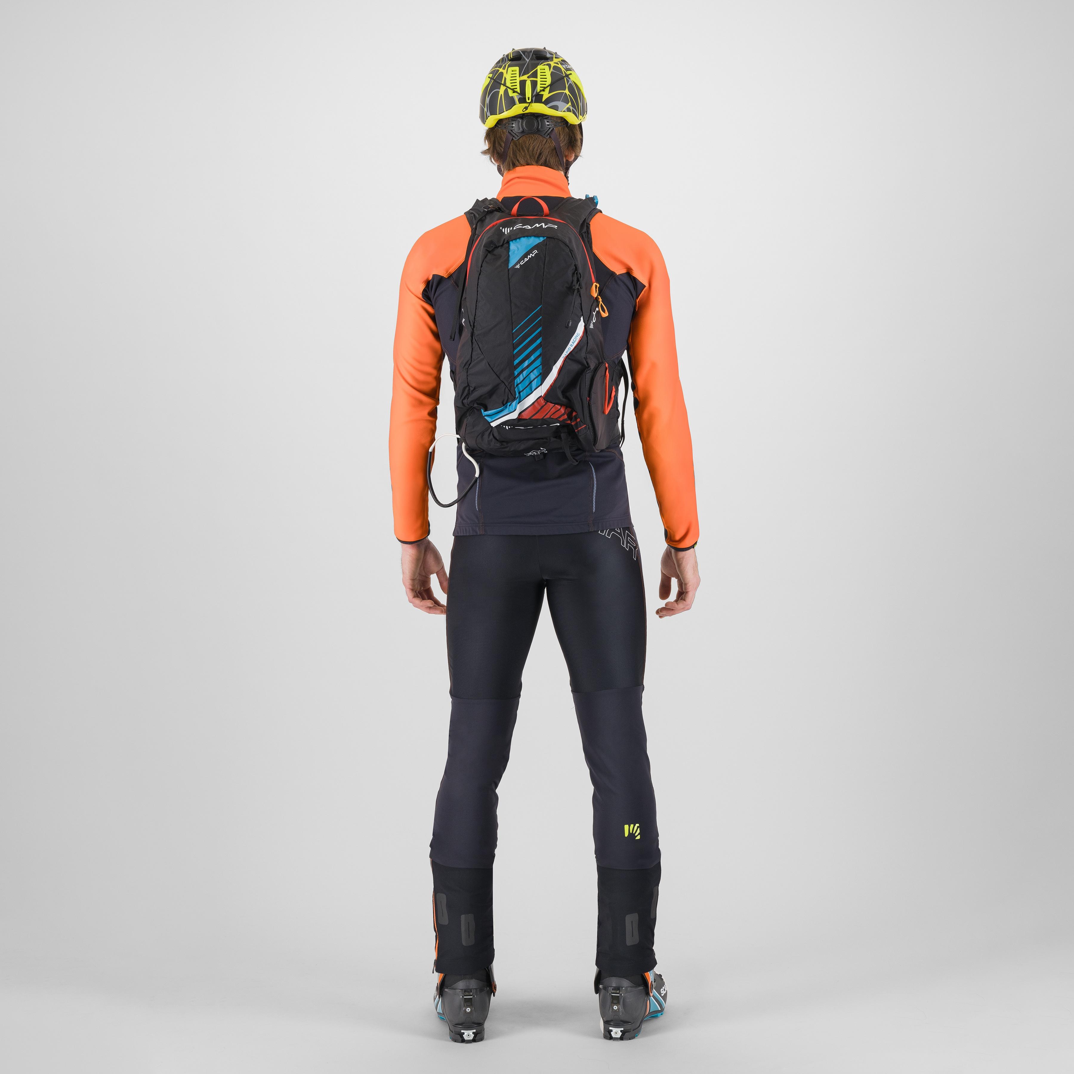 Alagna lite jacket - black/vibr.orange - karpos