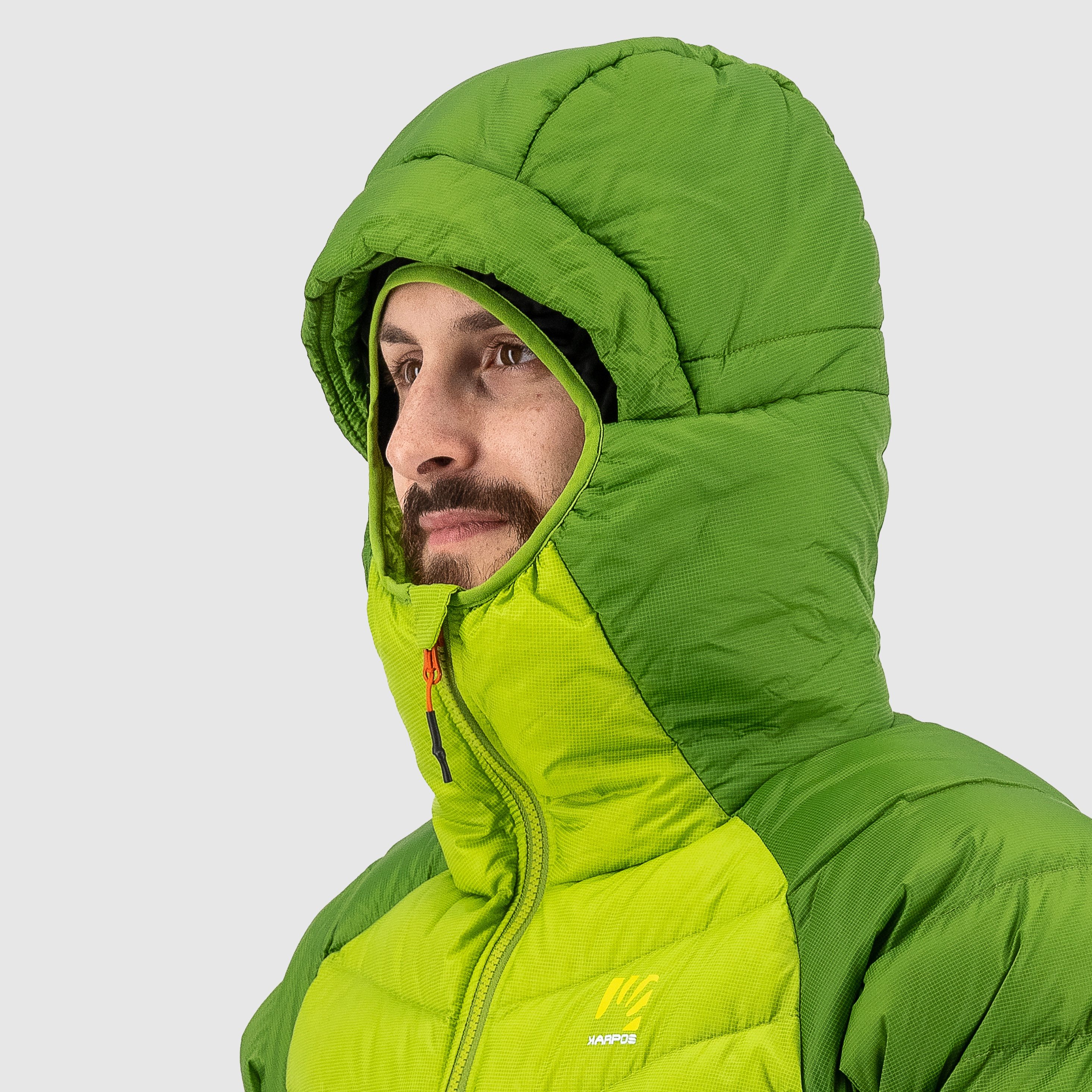 Artika evo jacket. - lime green spindle tree - karpos