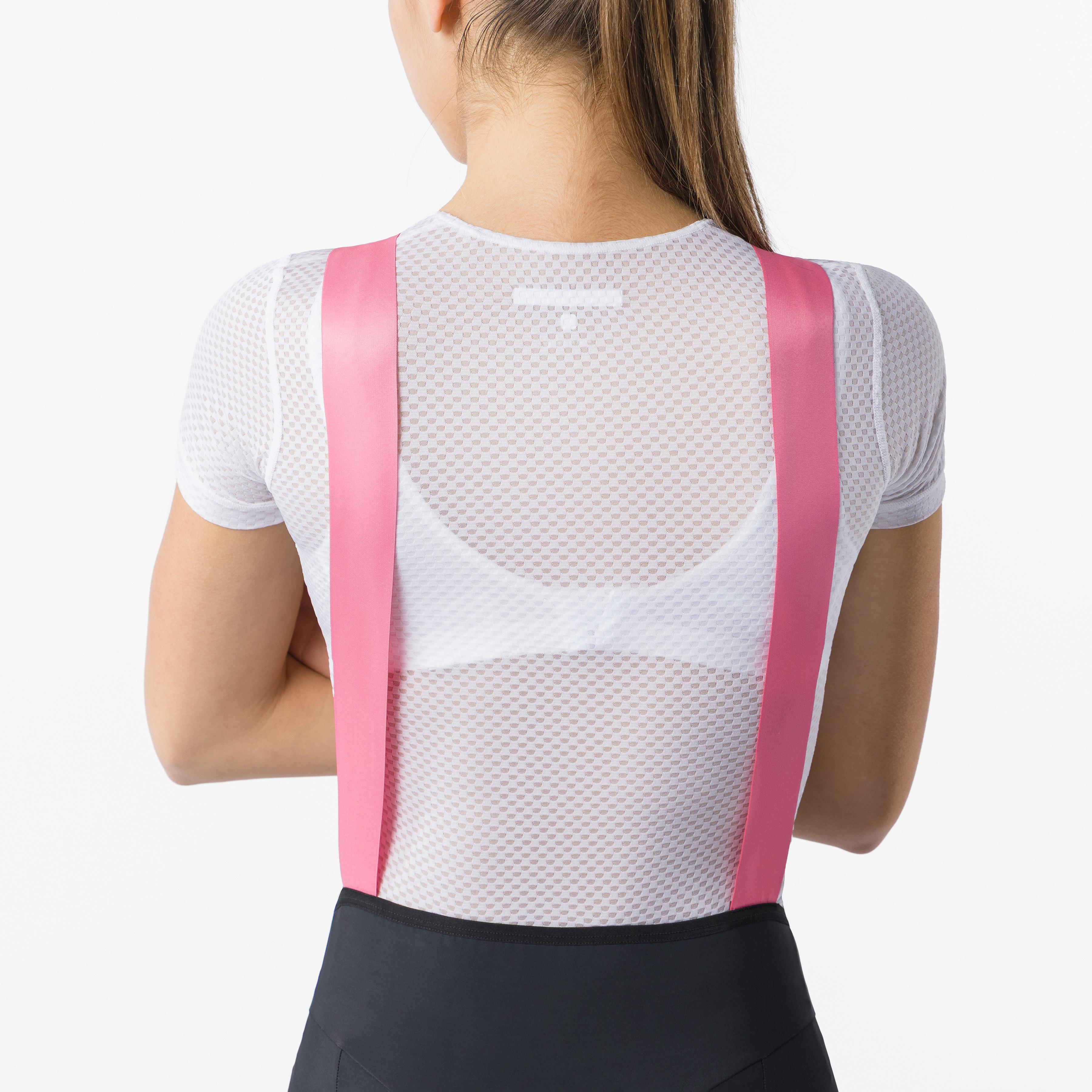 # giro prima 2 dt bibshort - nero/rosa giro - castelli
