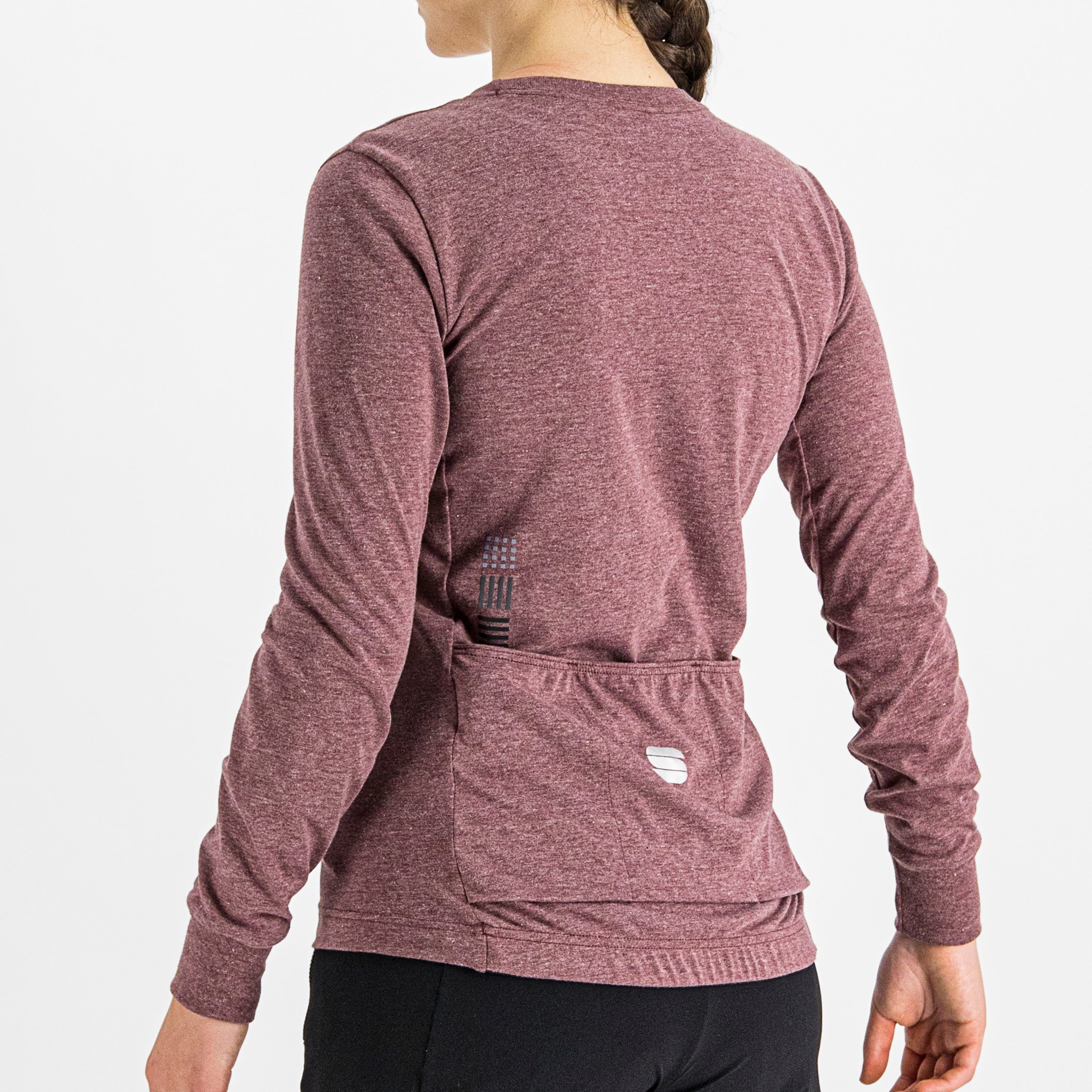 Giara w tee long sleeve - red wine - sportful