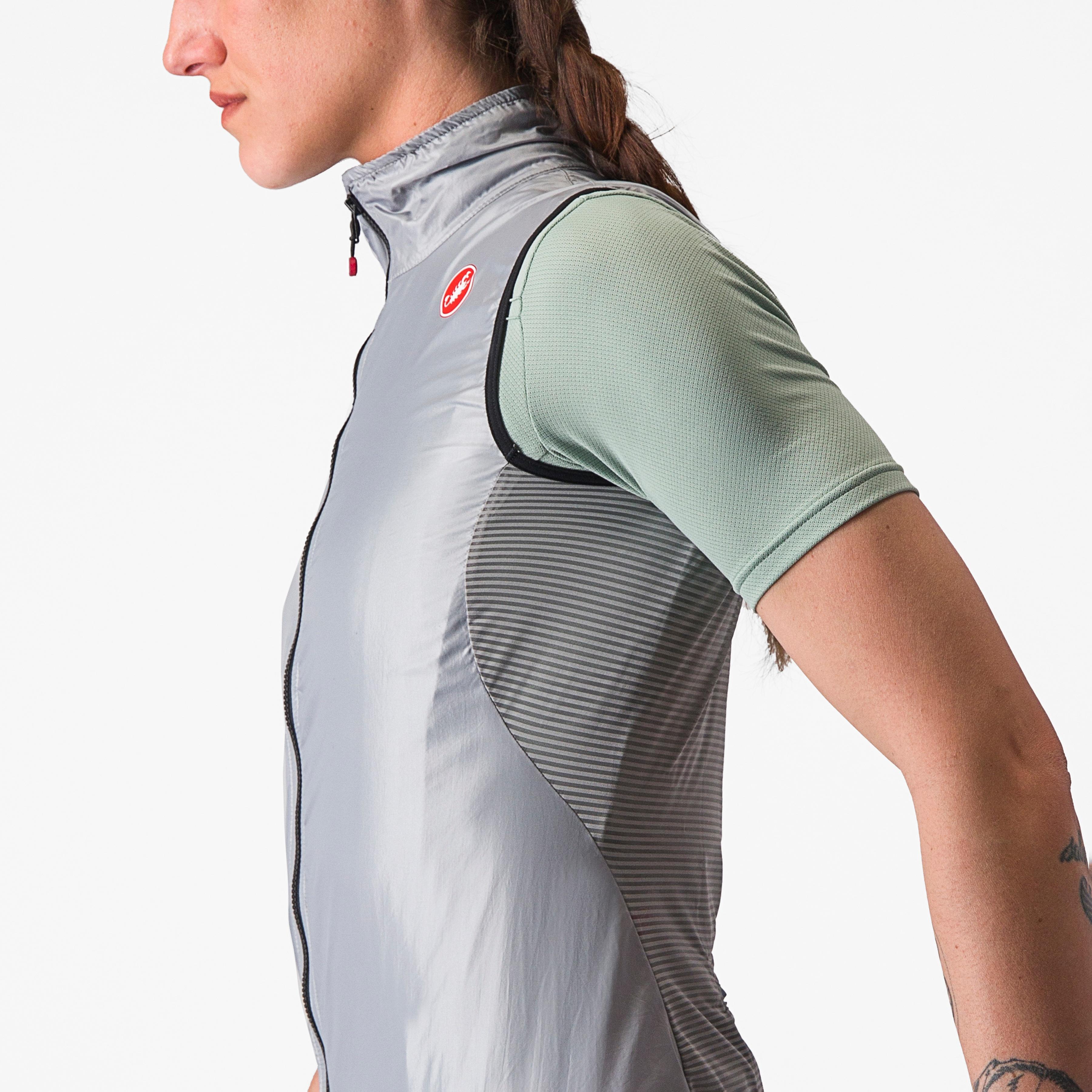 Aria w  vest - silver gray - castelli