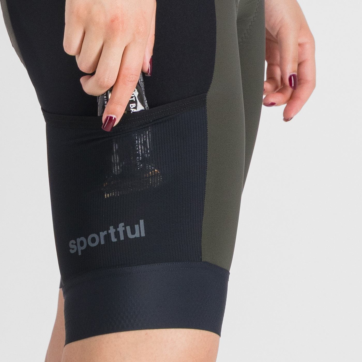 Supergiara 2 w bibshort - midnight forest / black - sportful