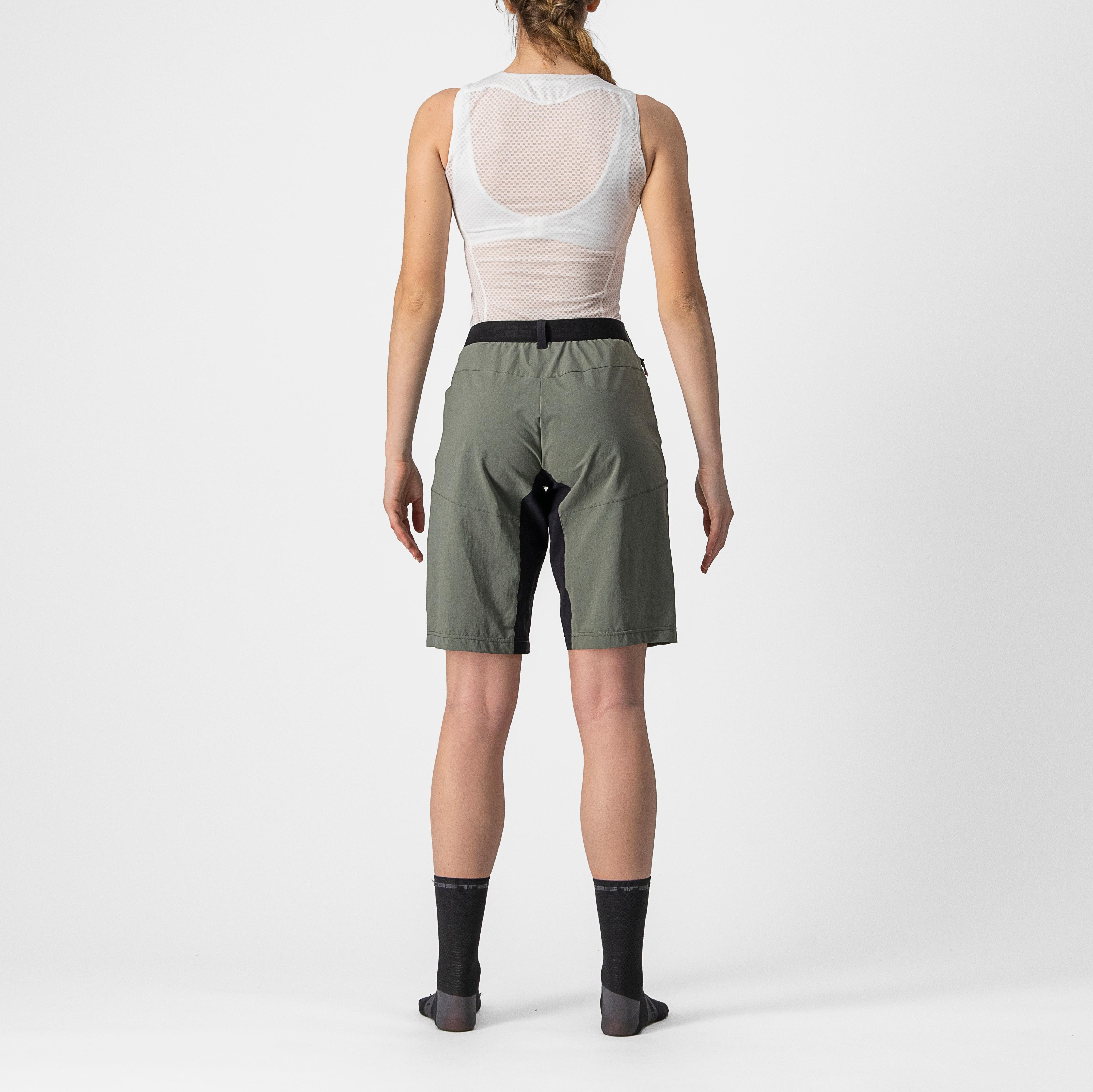 Unlimited w baggy short - forest gray - castelli