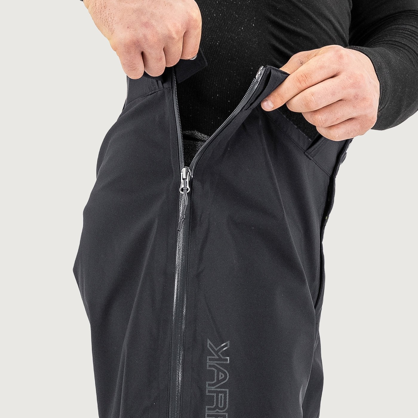 Storm evo pant - black dark grey - karpos