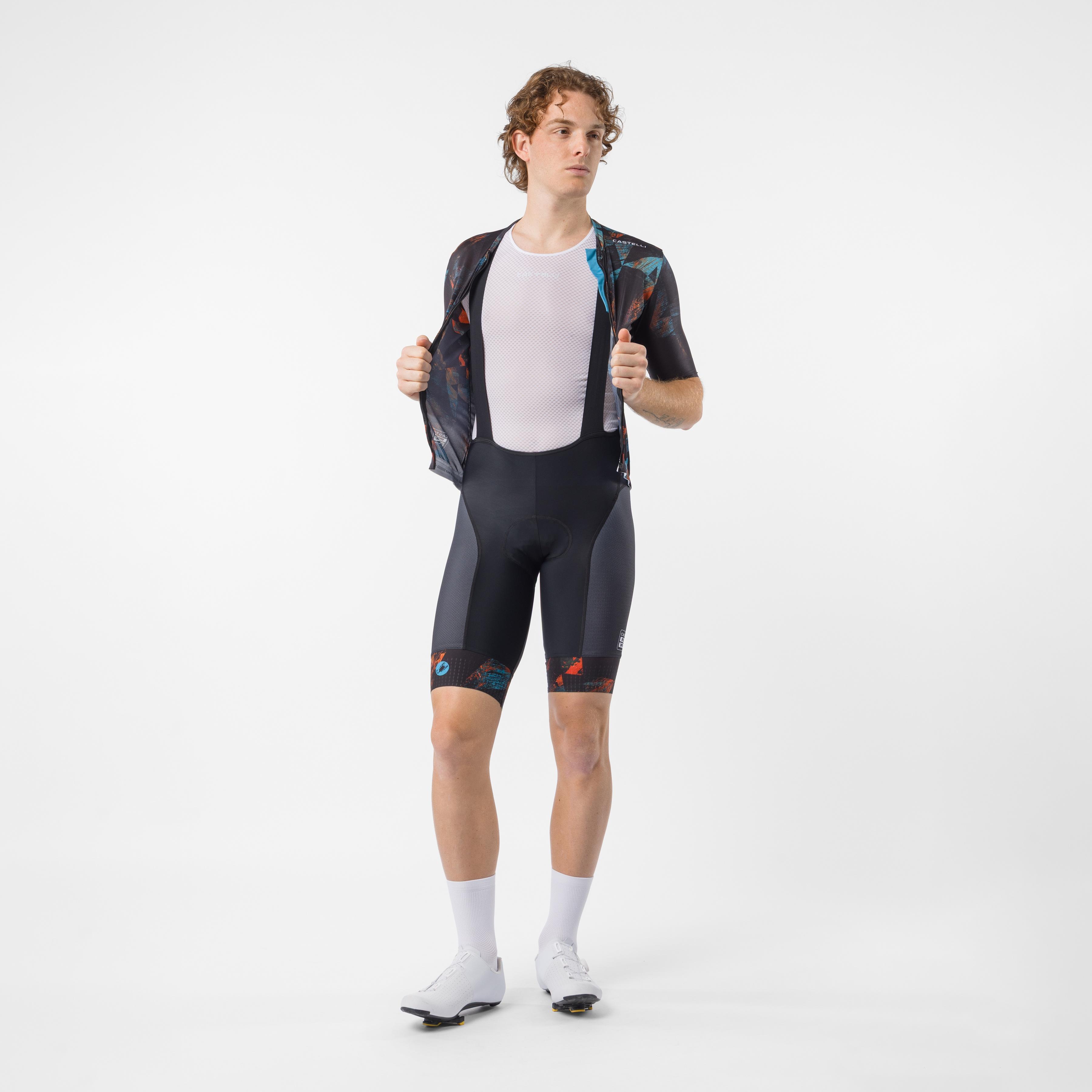 Competizione 2 bibshort kiss - black - castelli