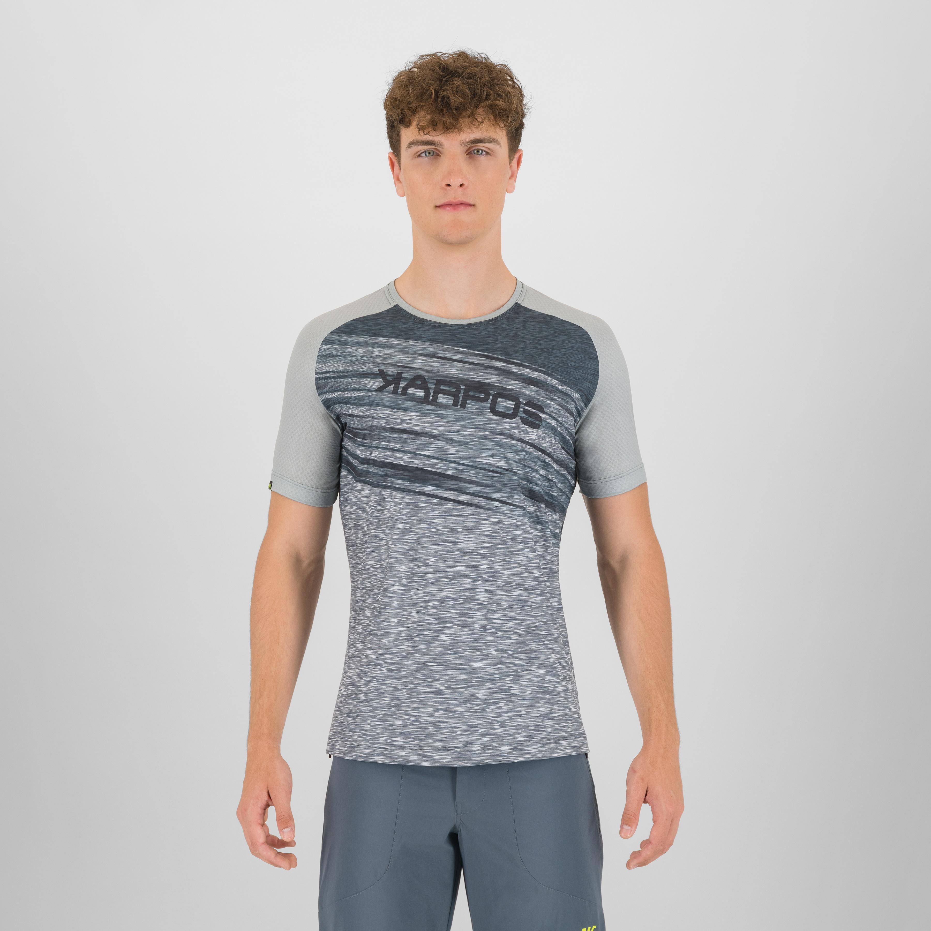 Croda rossa evo jersey - bright white/quarry - karpos