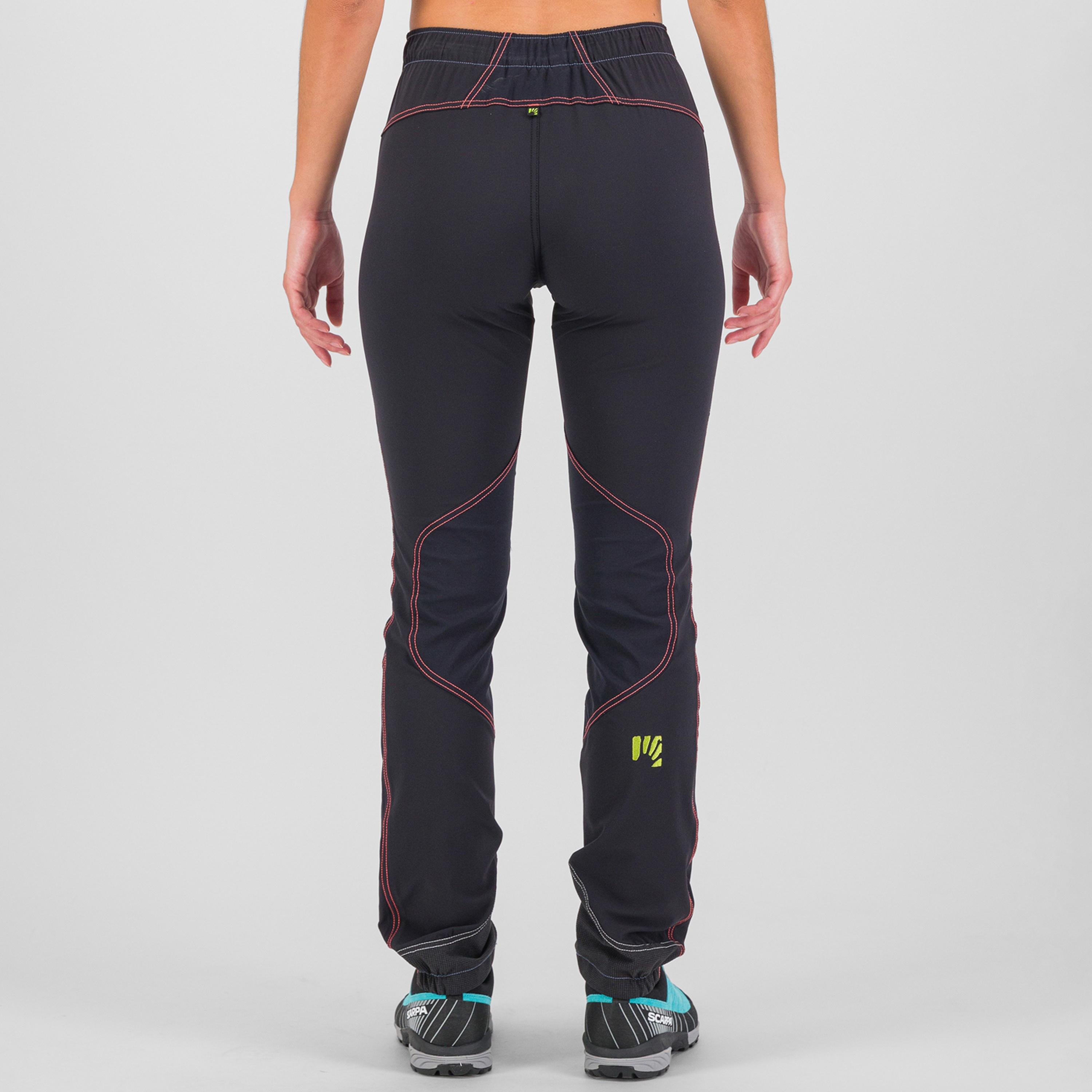 Rock w pant - vintage indigo/black/hot coral - karpos
