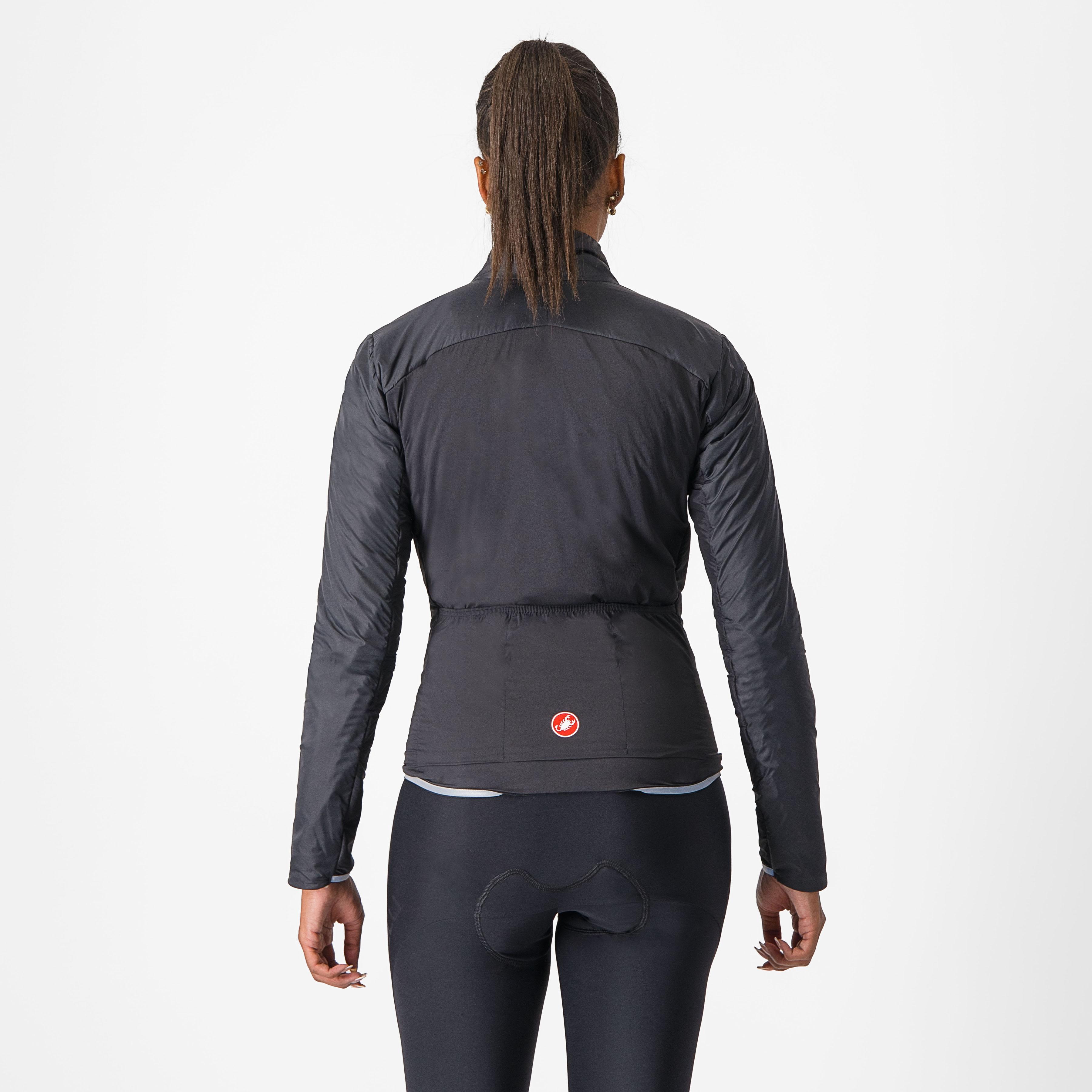 Fly direct w jacket - light black/silver gray - castelli