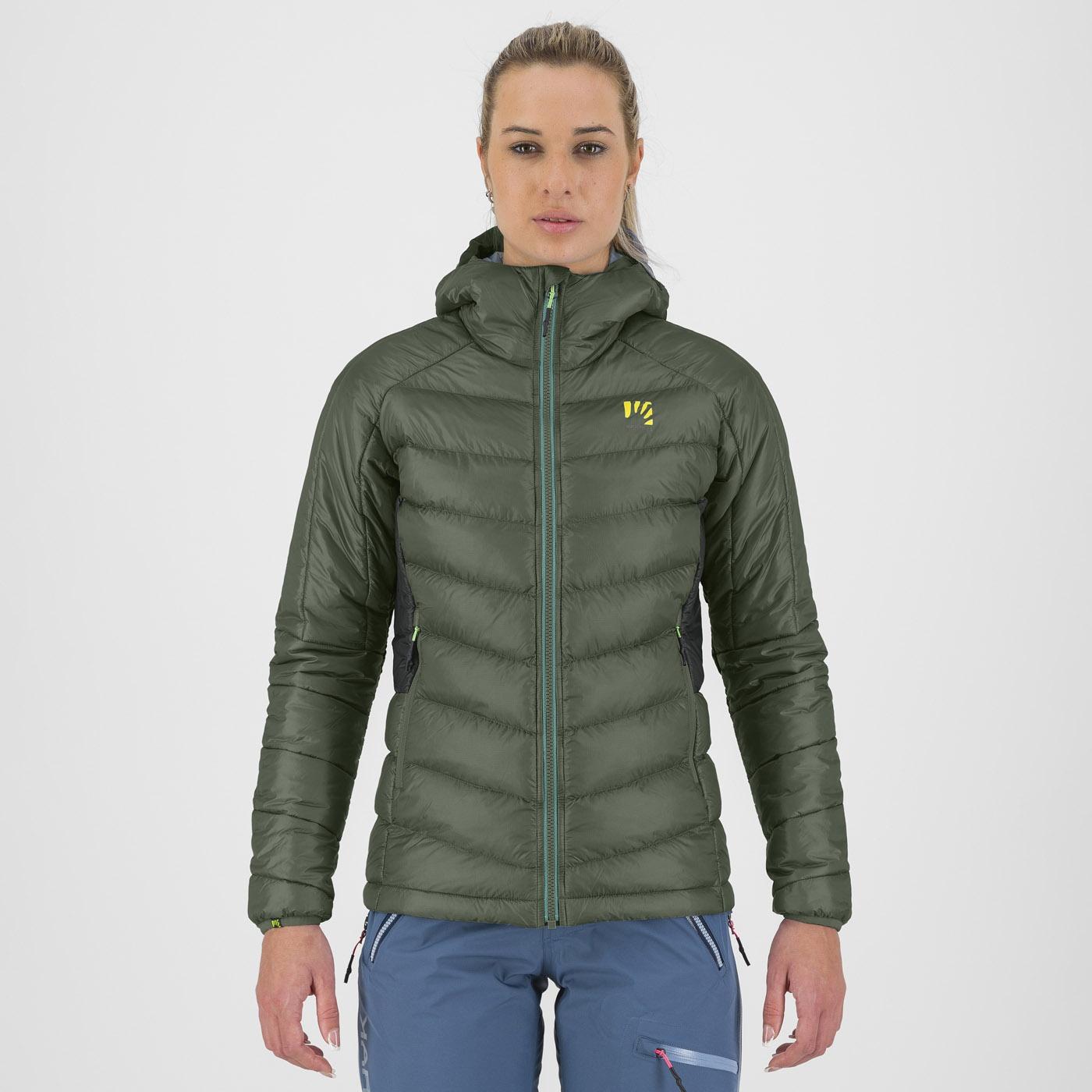 Focobon w jacket - thyme/black sand - karpos