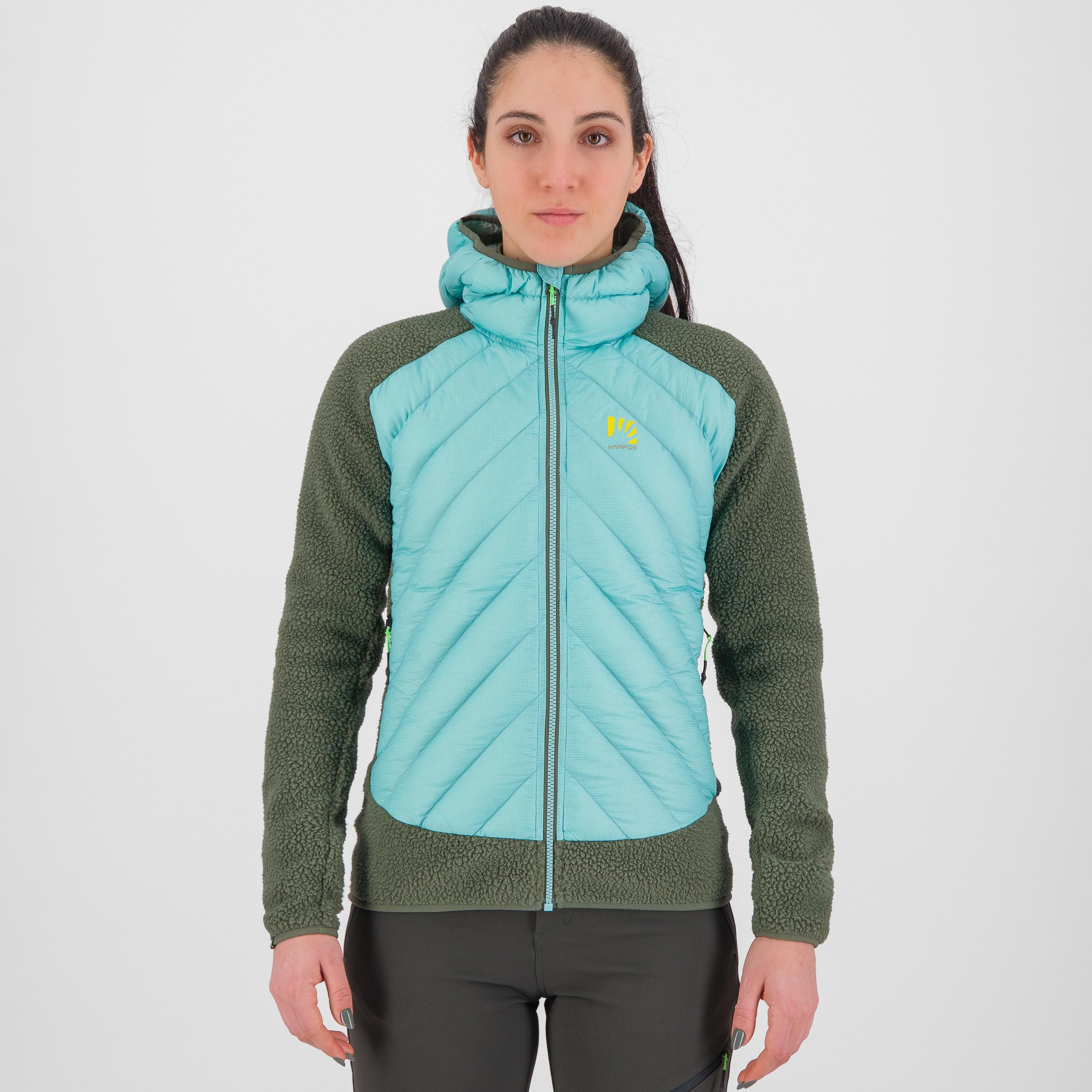 Marmarole  w tech jacket - thyme/aqua sky - karpos
