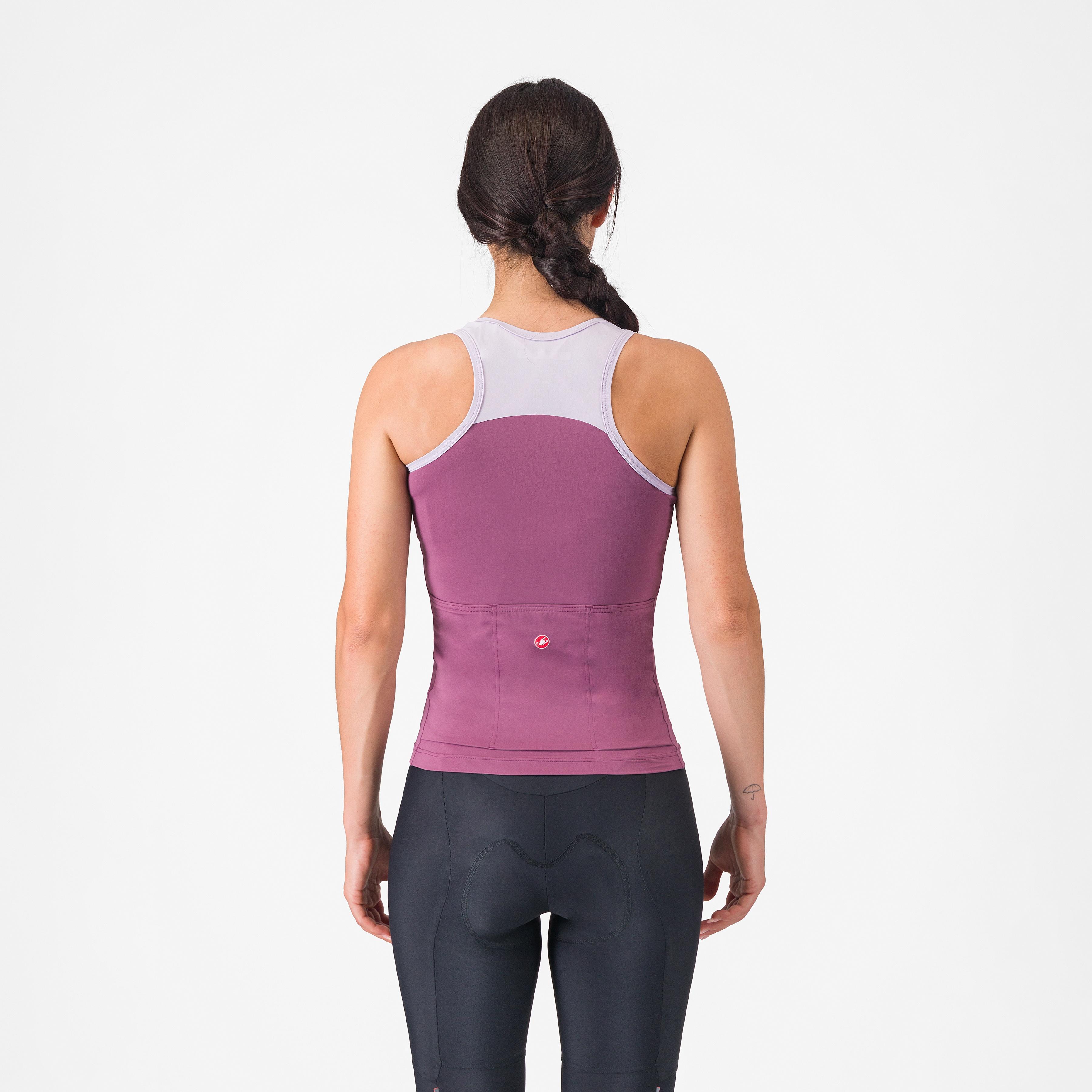 Sole top - deep purple/purple mist - castelli