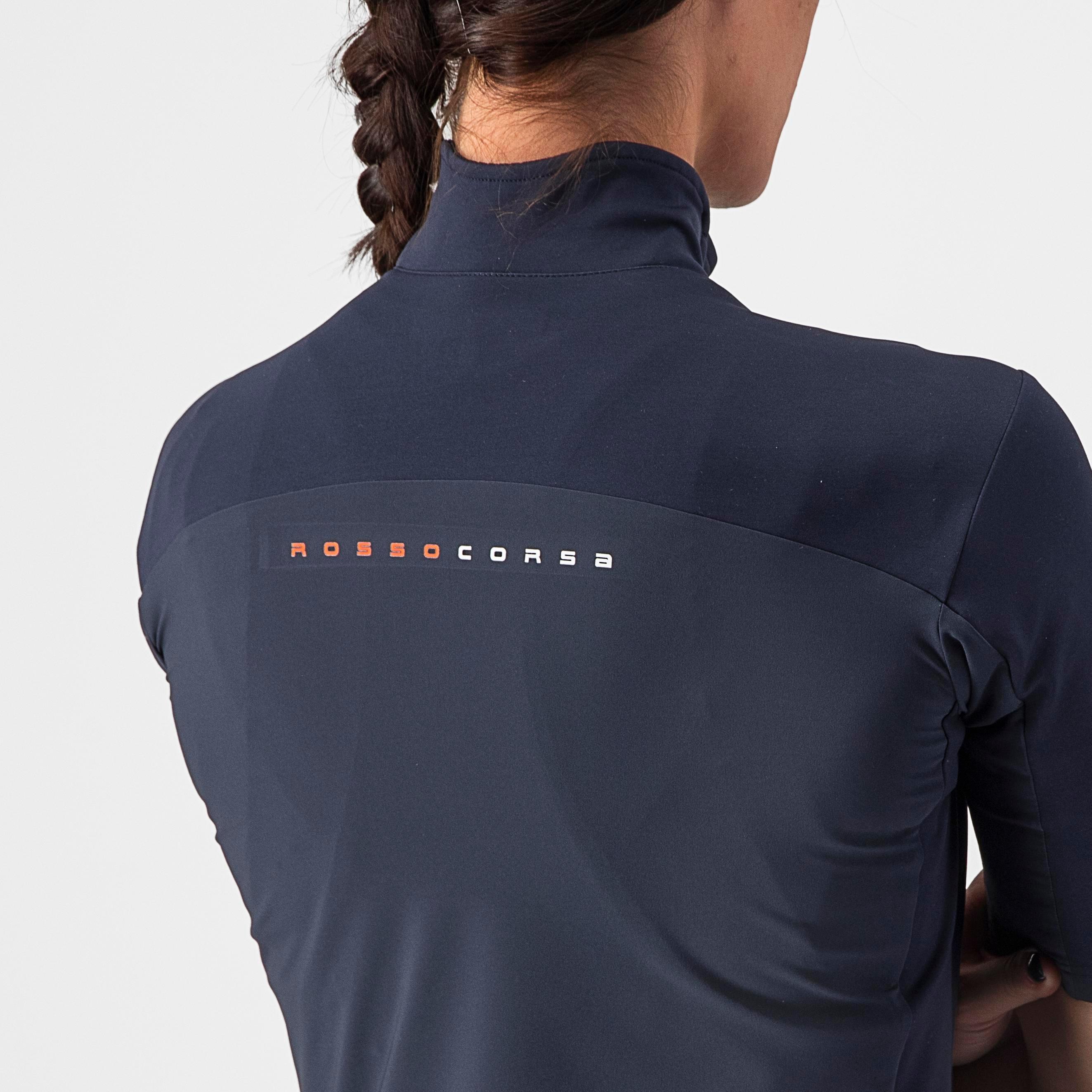 Perfetto ros 2w wind jersey - savile blue - castelli