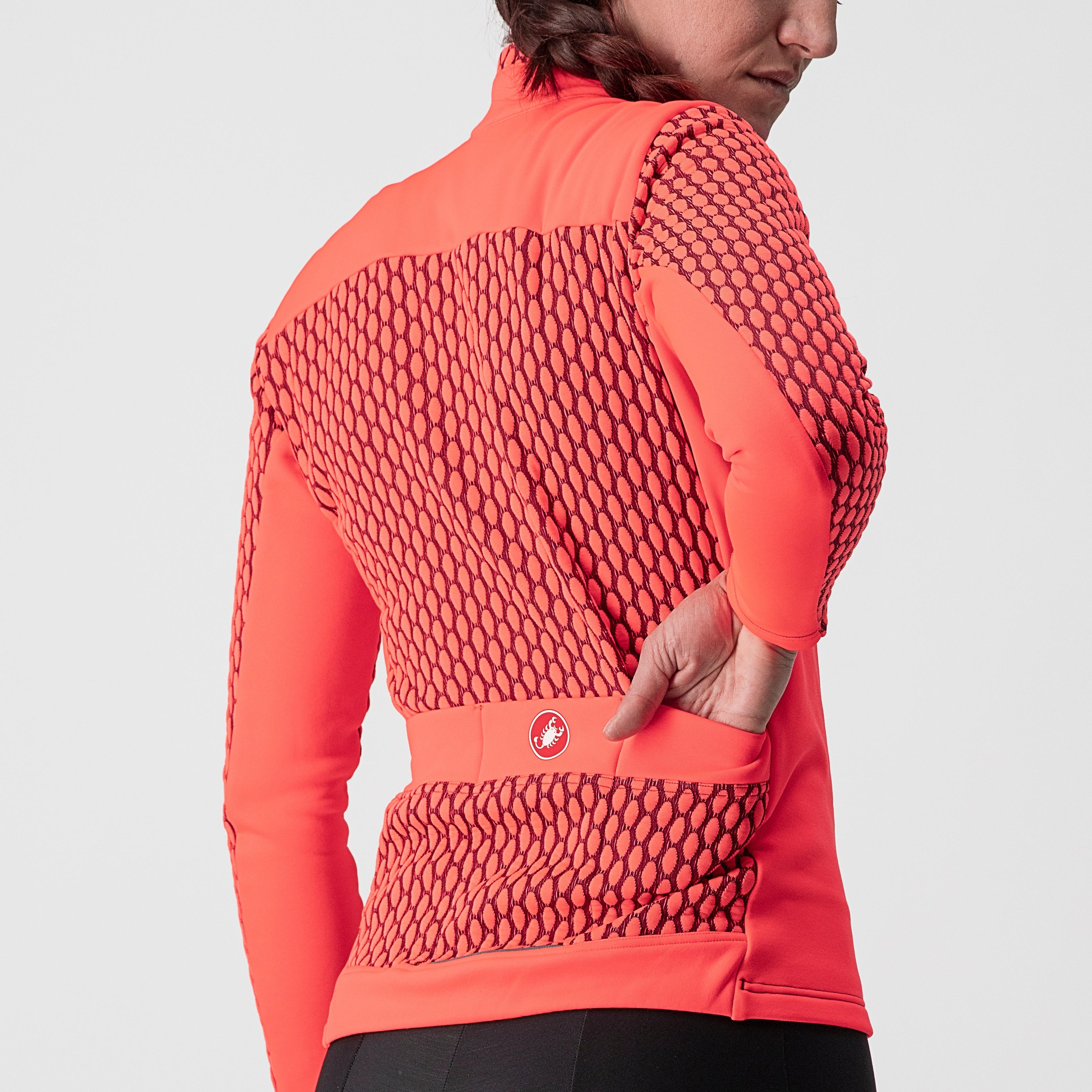 Sfida 2 jersey fz - brilliant pink/bordeaux - castelli