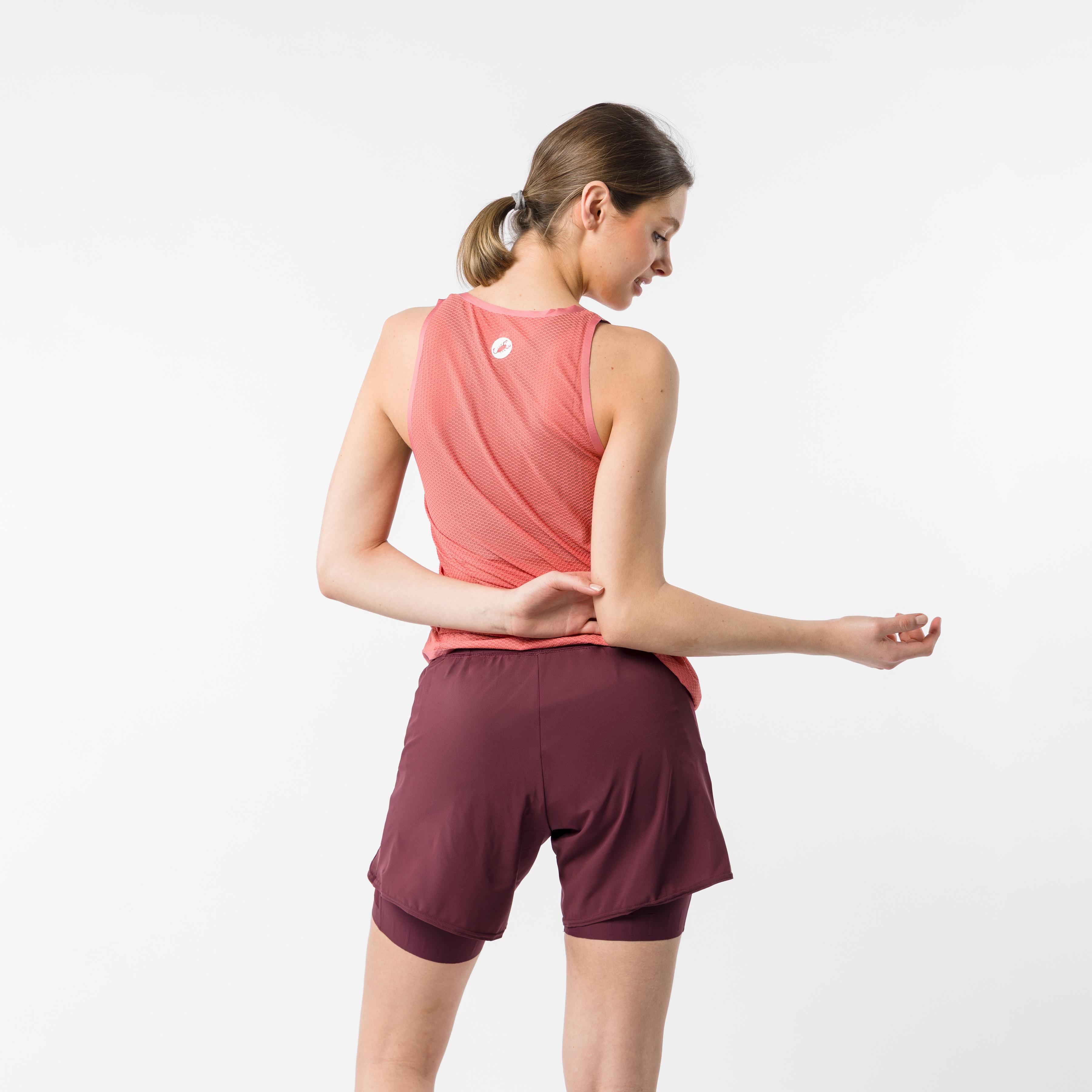 Movement travel short - deep bordeaux - castelli