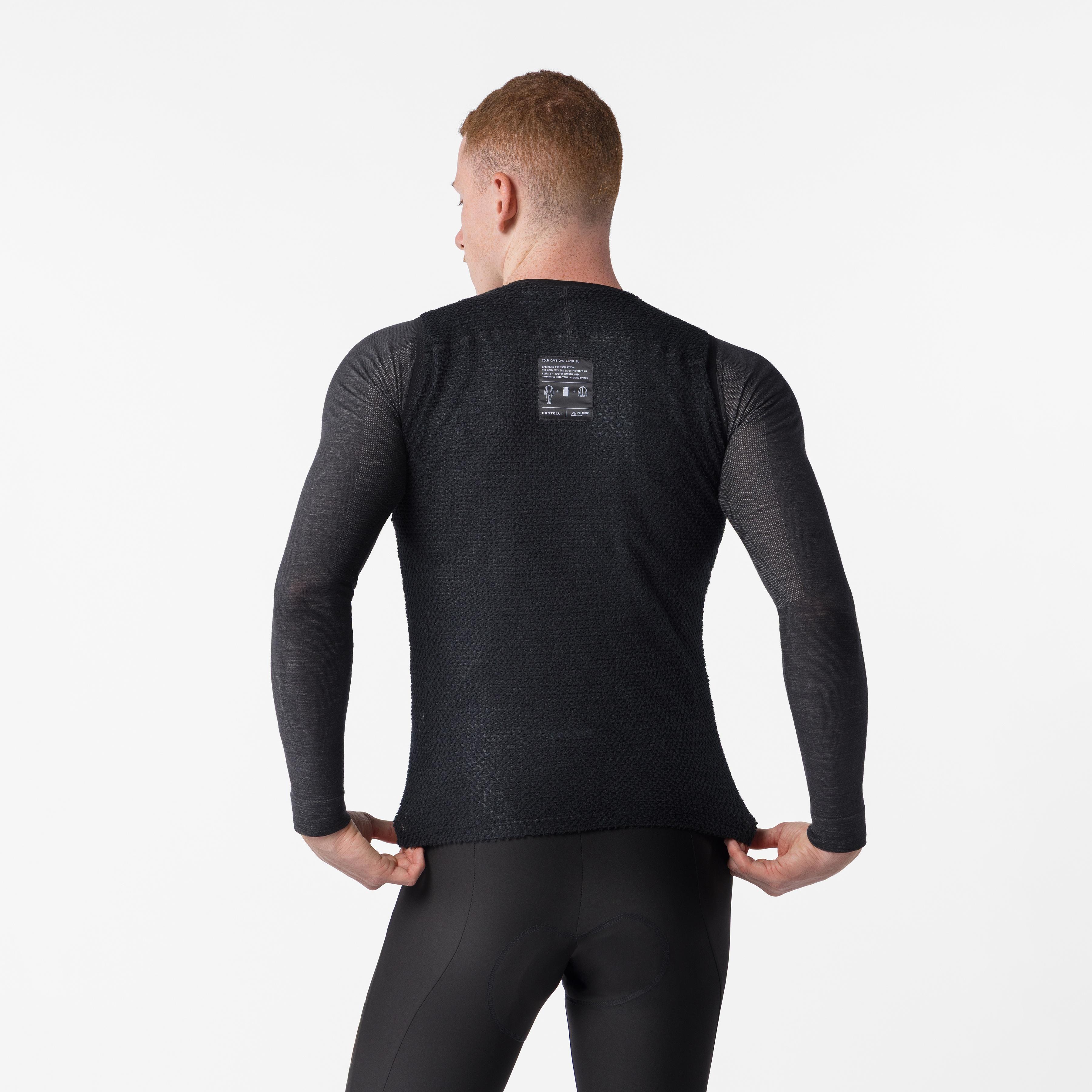 Cold days 2nd layer vest - black - castelli