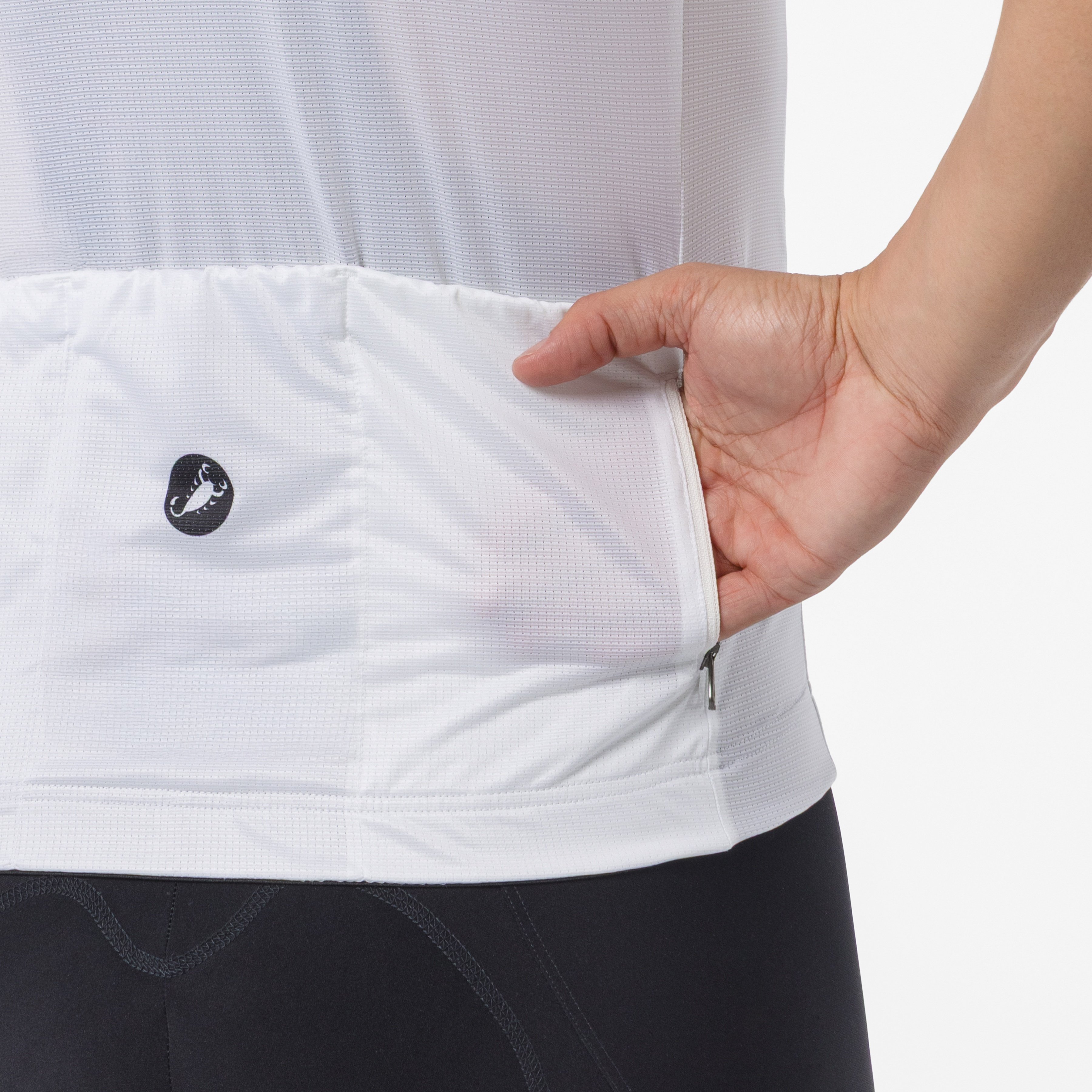 Quadro jersey - ivory/black - castelli