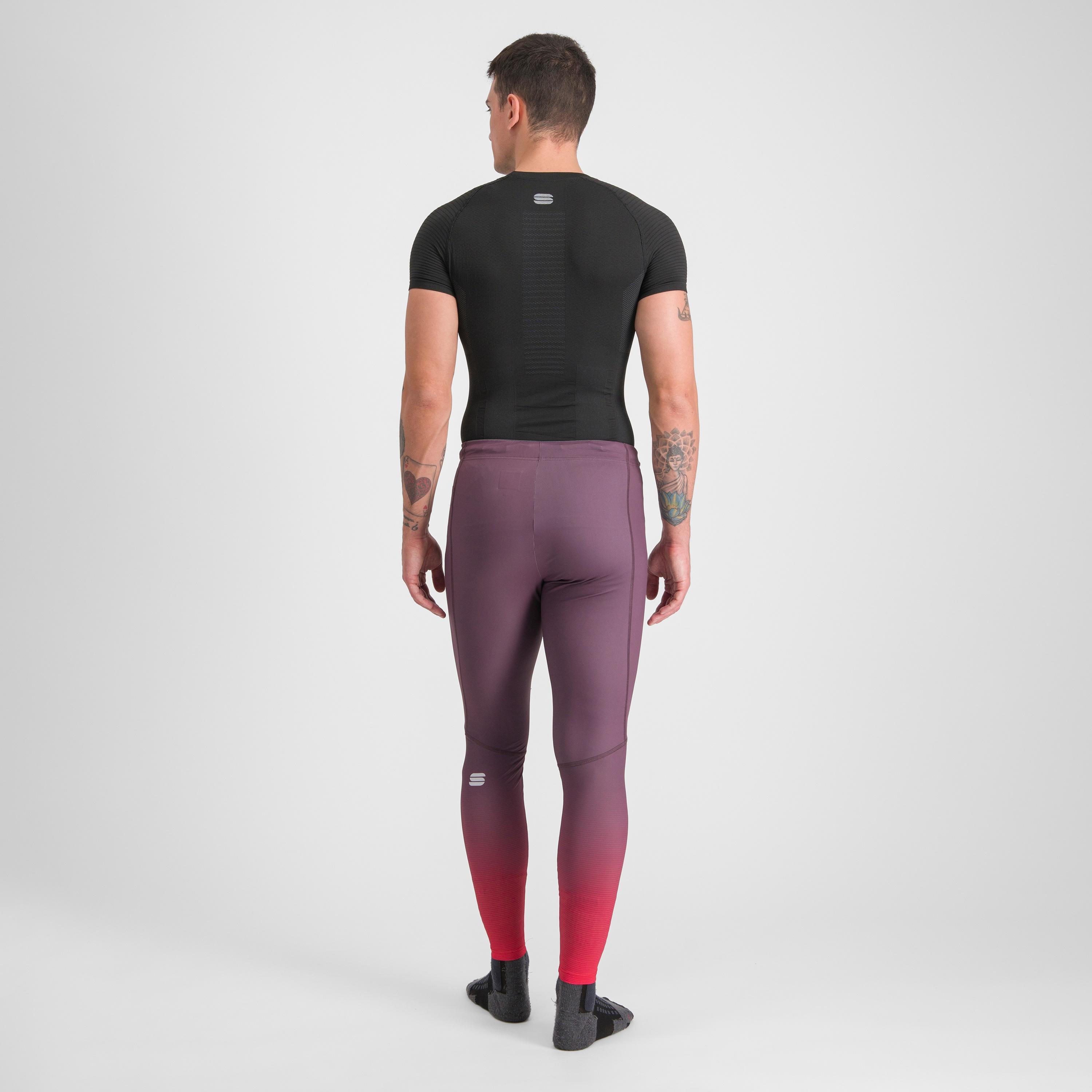 Squadra tight - huckleberry/tango red - sportful