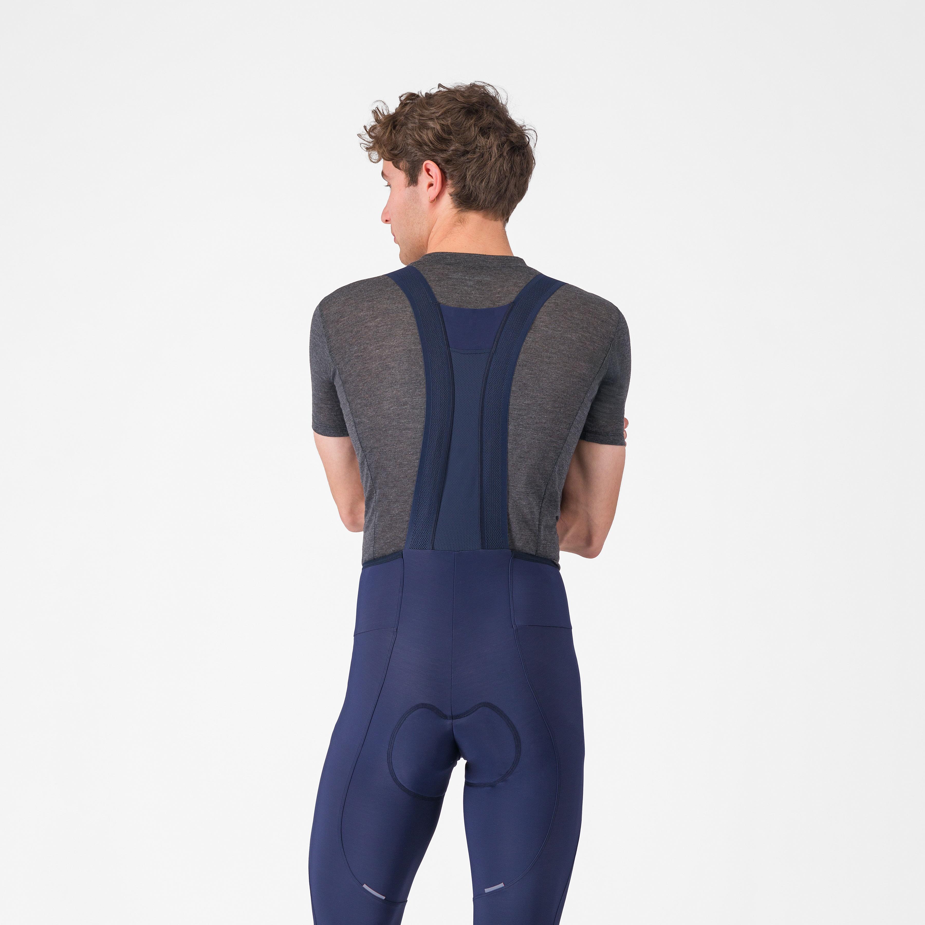 Medio base layer ss - melange gray - castelli