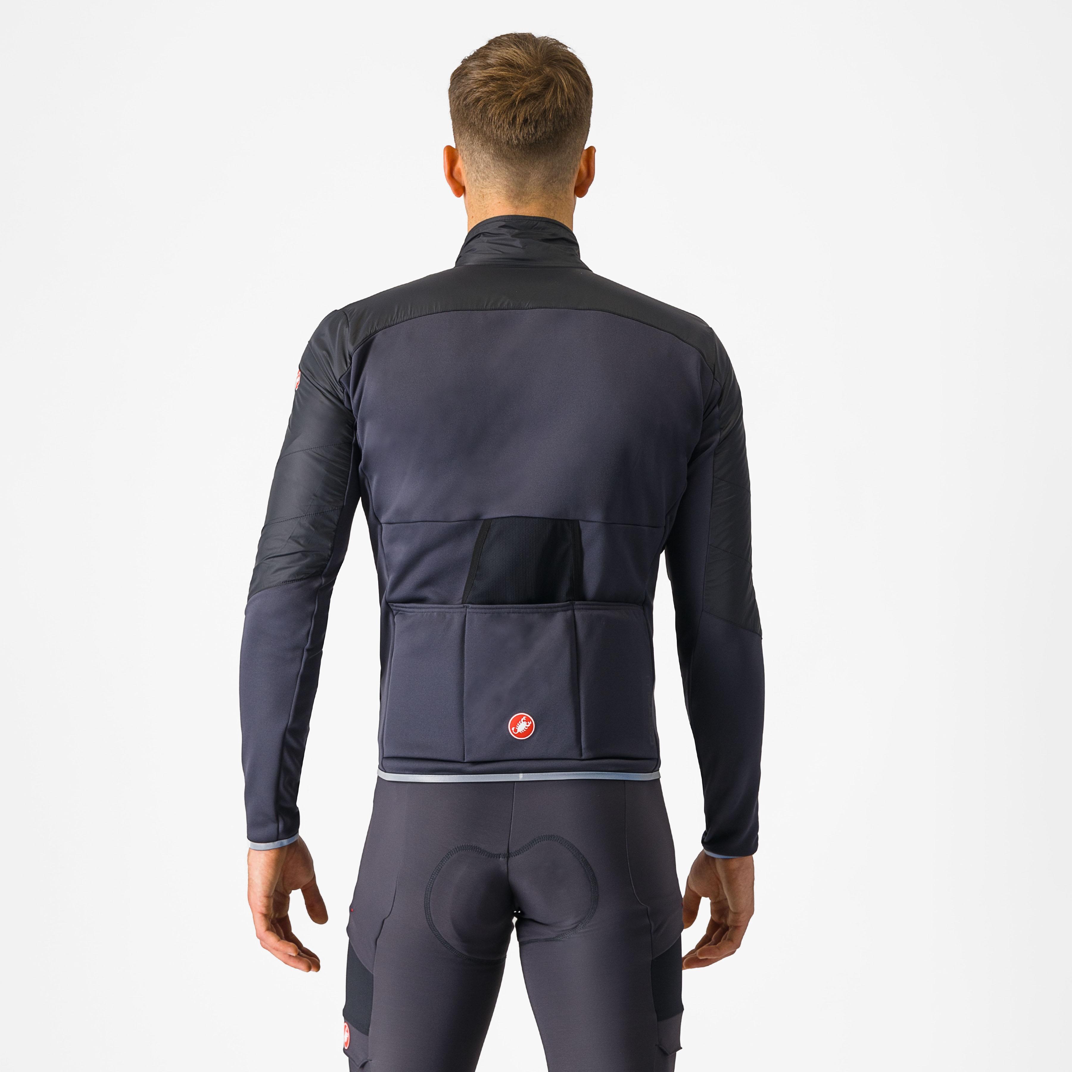 Unlimited jacket - light black/dark gray - castelli