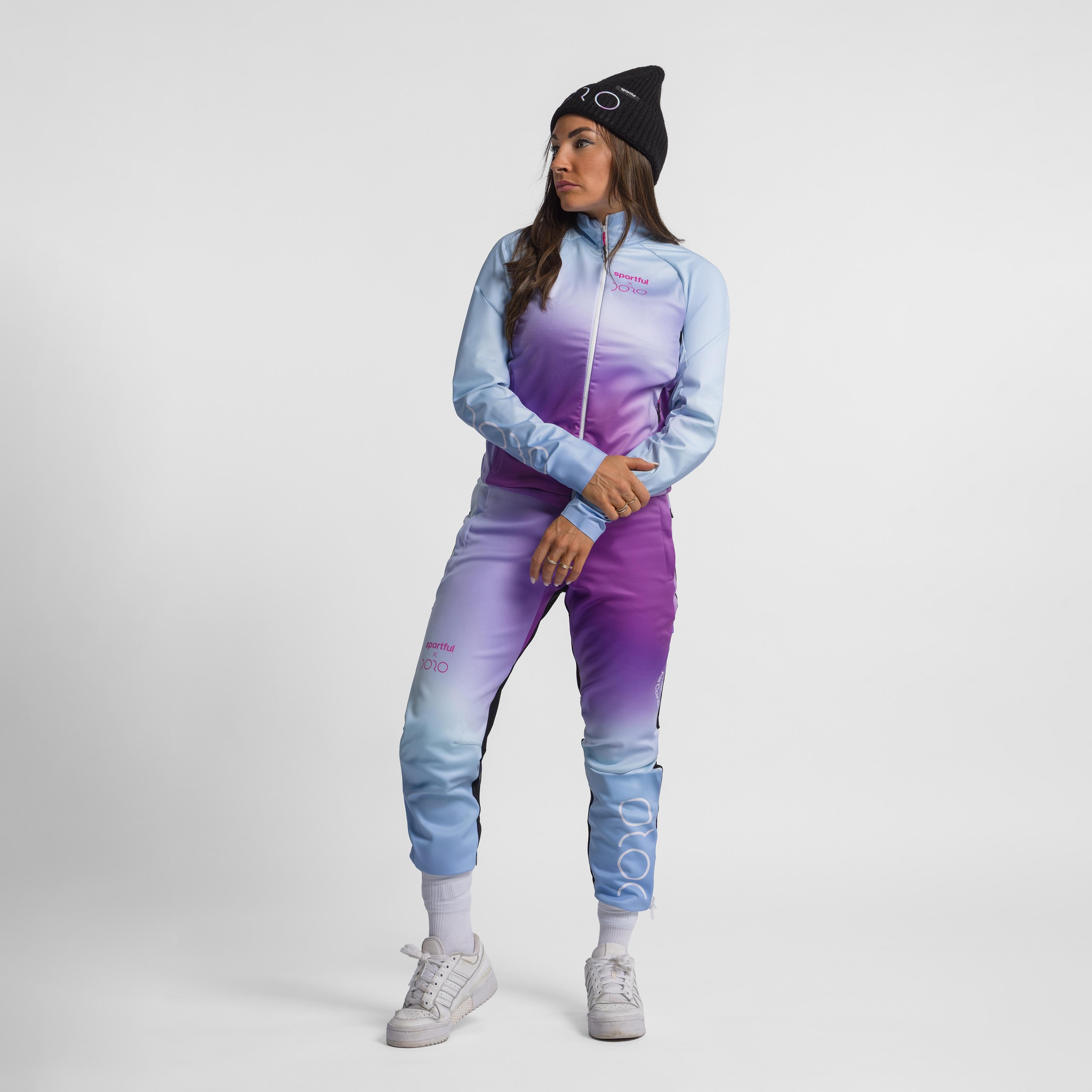 Doro apex jacket - shaded pink/azure - sportful