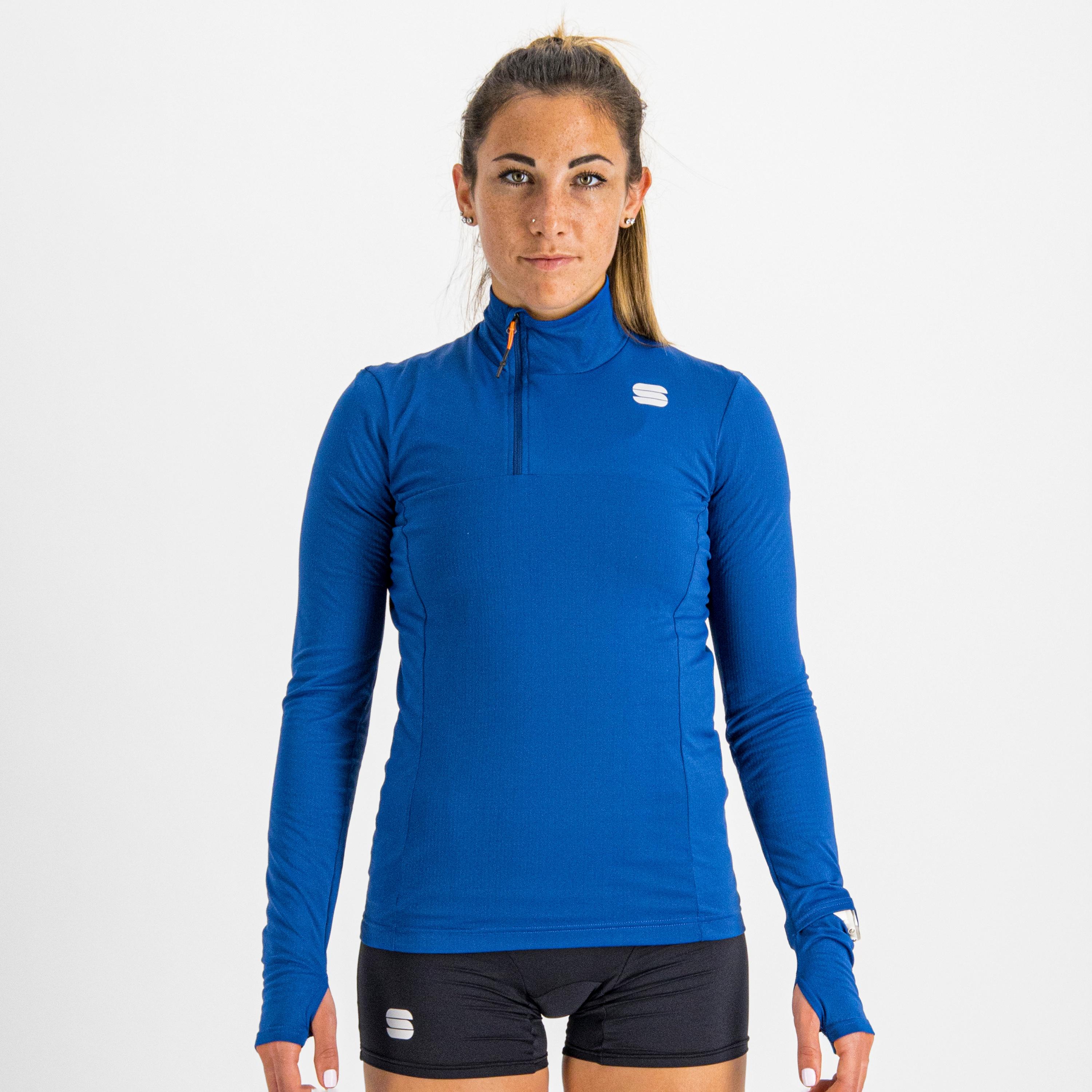 Cardio tech w jersey long sleeve - blue ceramic - sportful