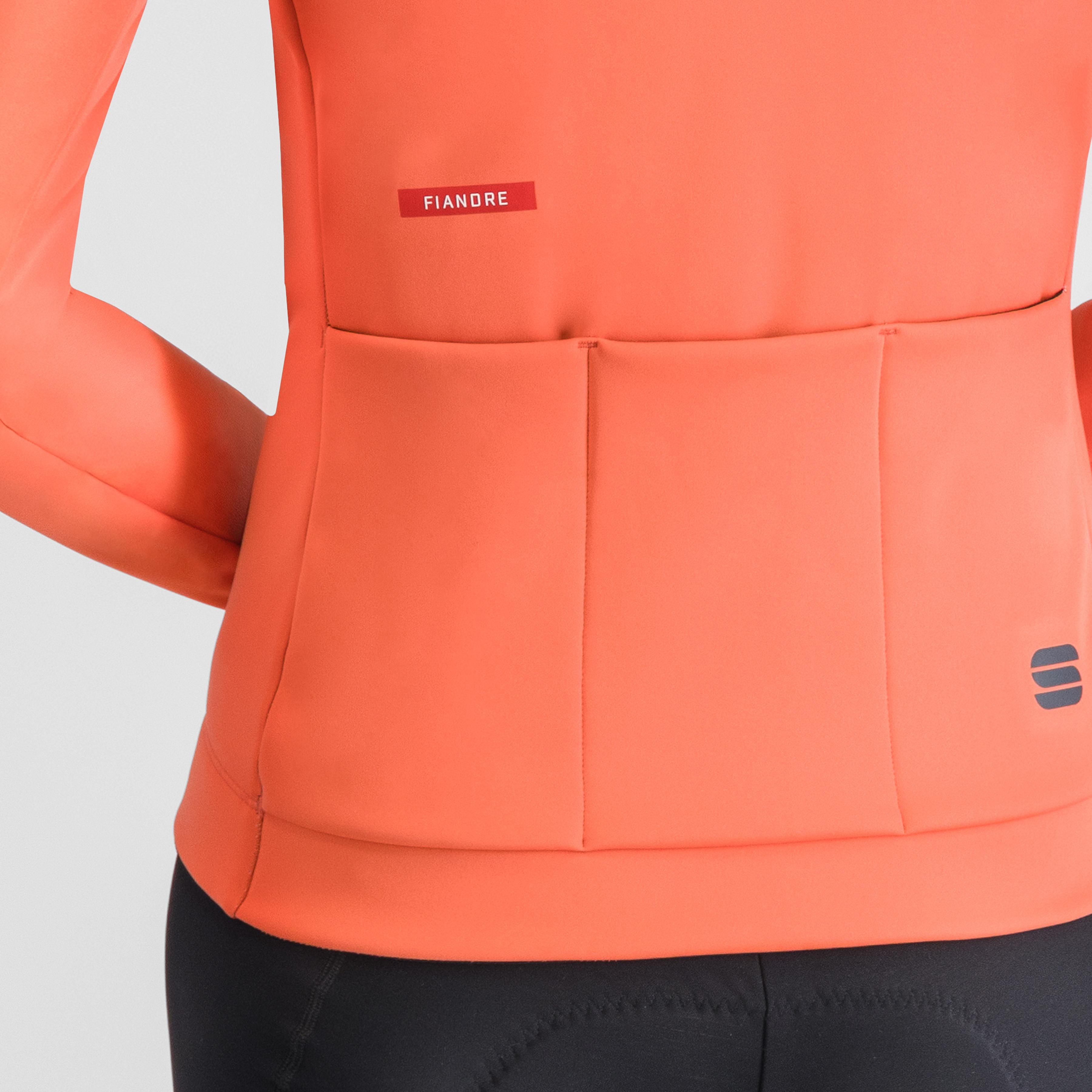 Fiandre 2 w  jacket - pompelmo - sportful
