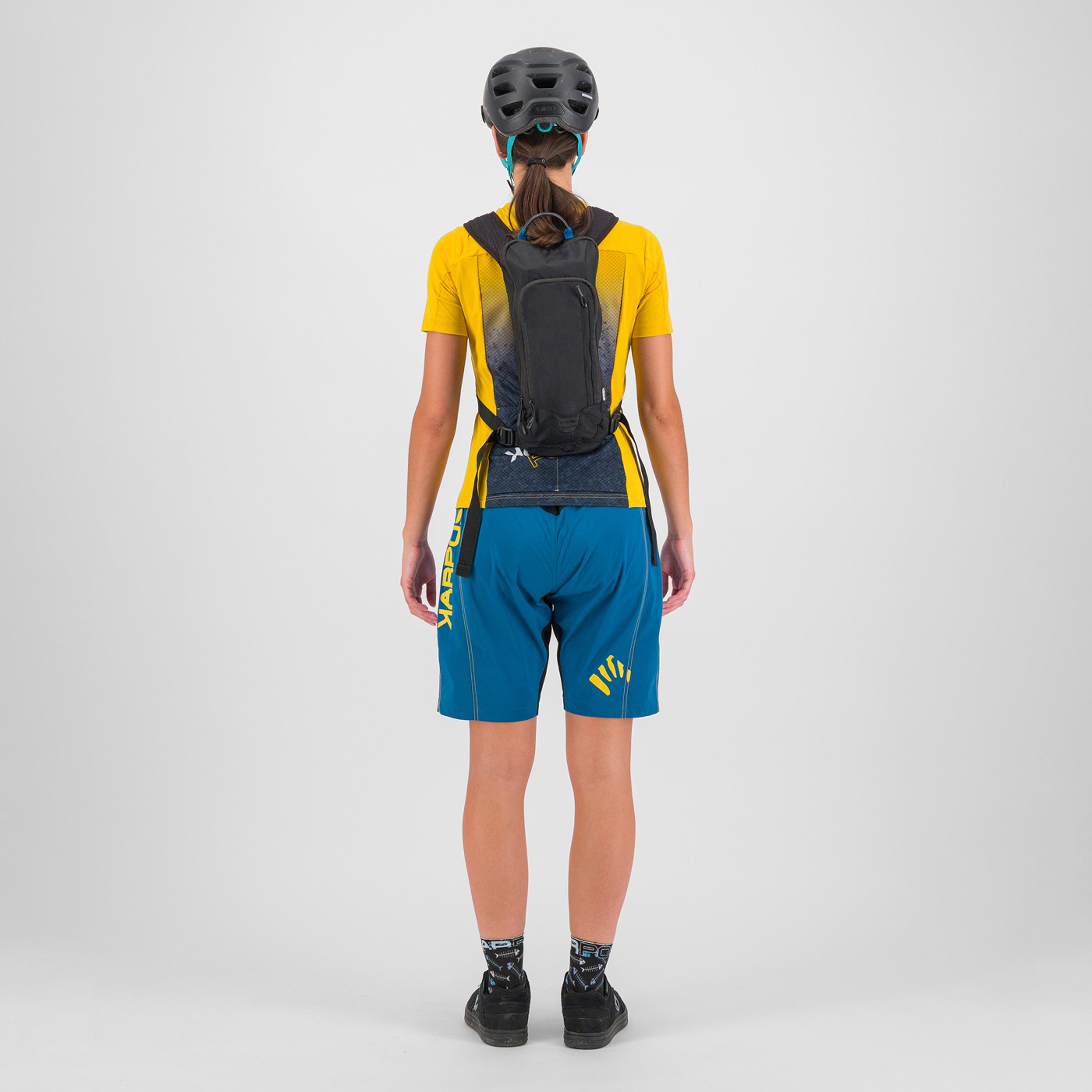 Verve evo w jersey - lemon curry/ombre blue - karpos