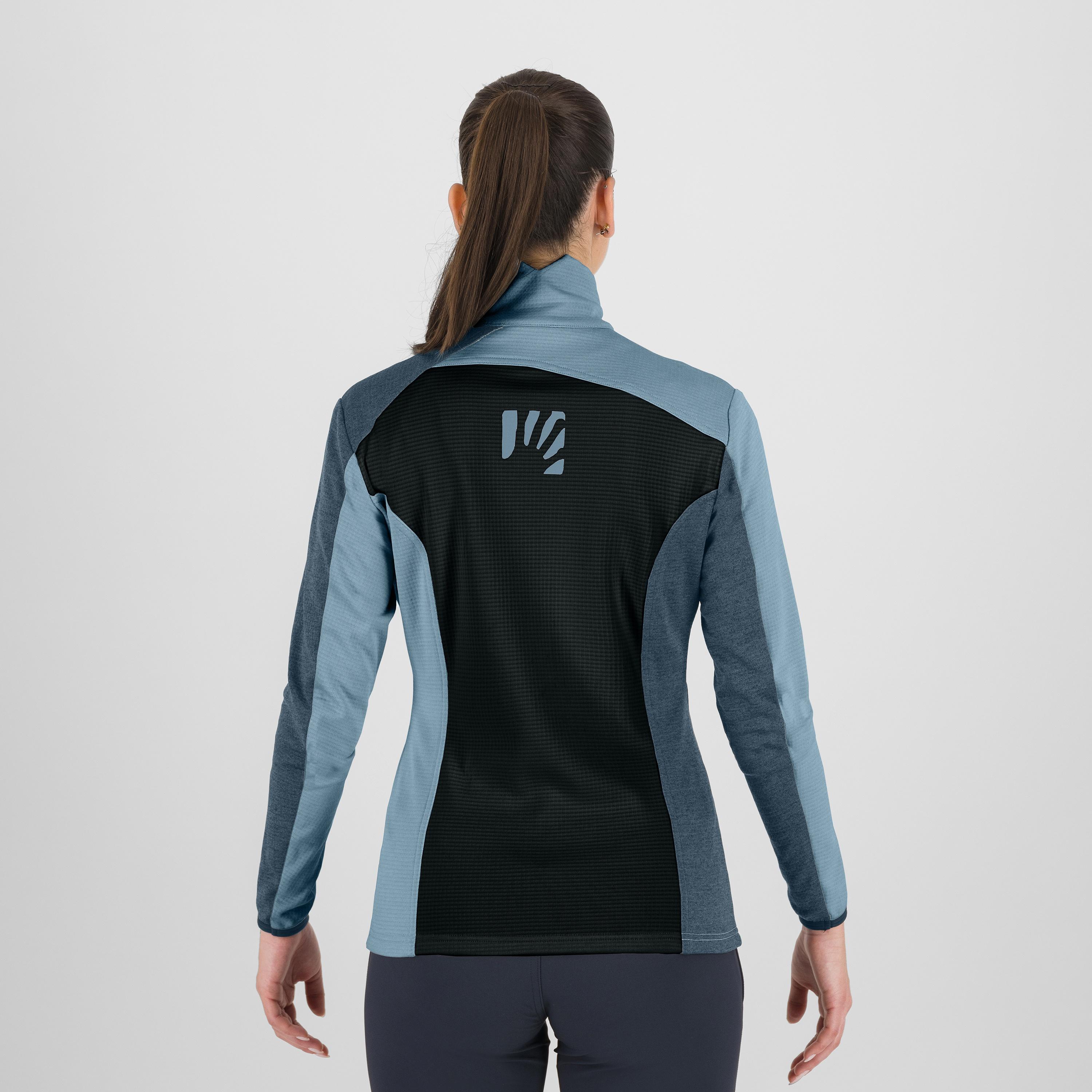 Federa full-zip w fleece - vulcan/spring l/midnight - karpos