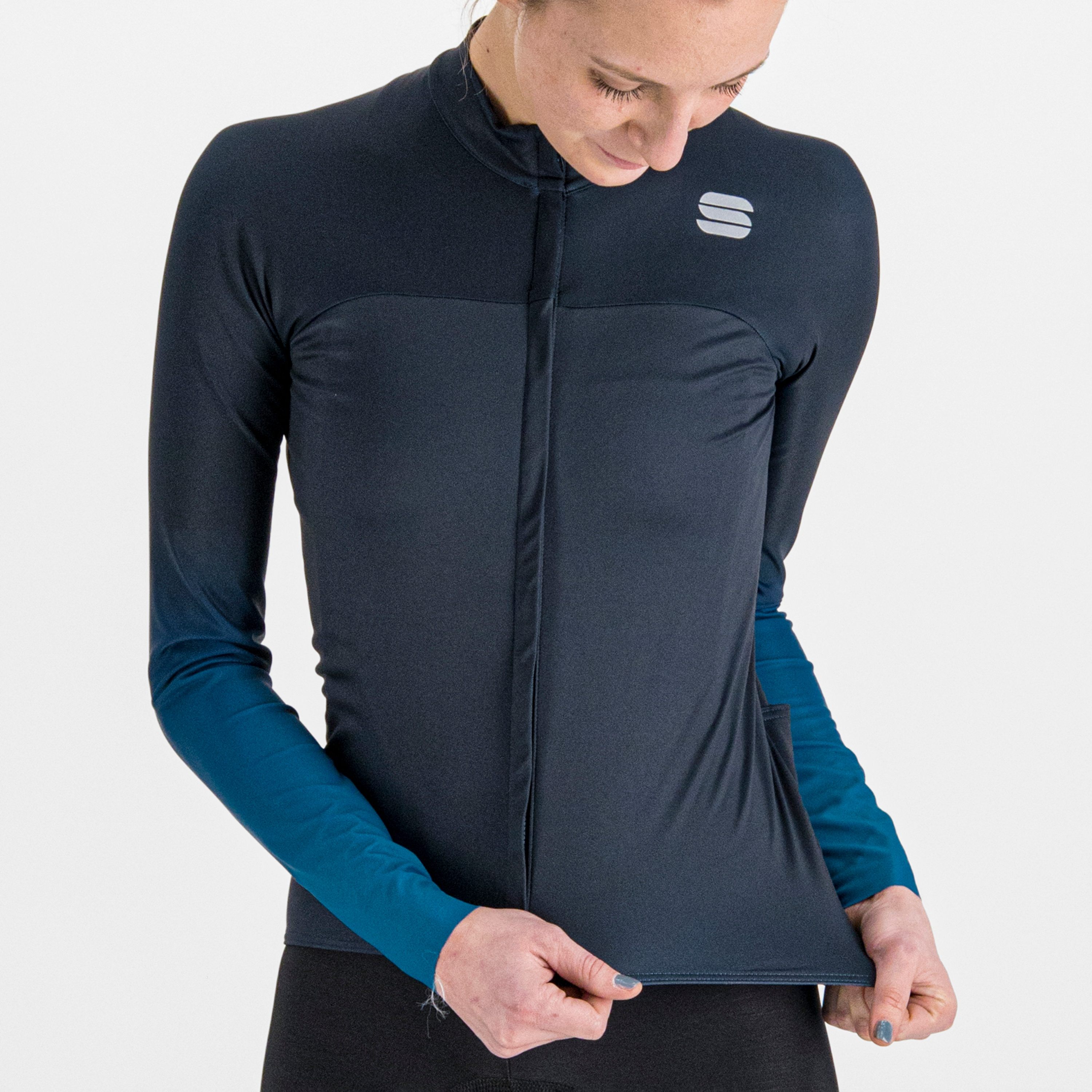 Bodyfit pro w thermal jersey - galaxy blue berry blue - sportful