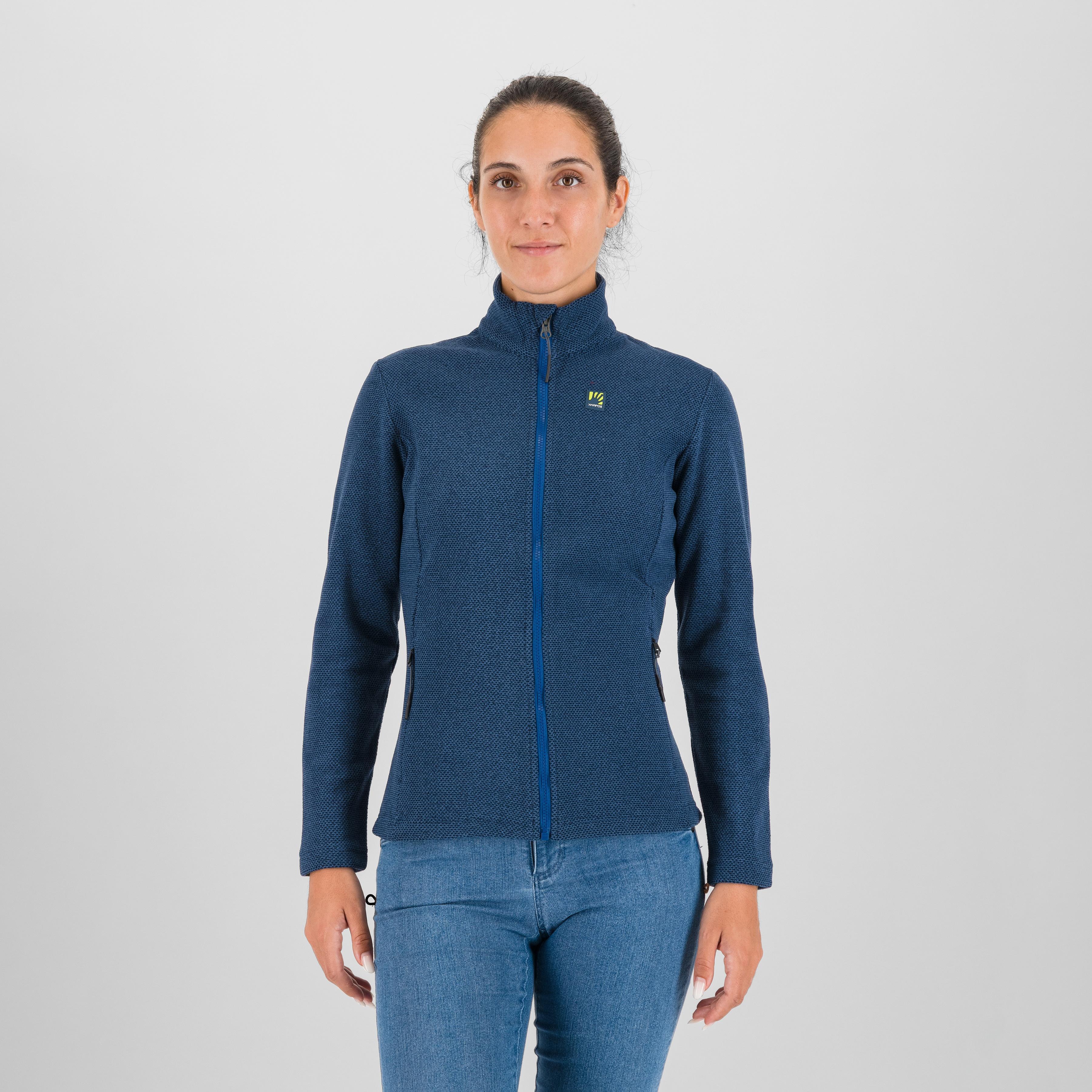 Rosetta w fleece - insignia blue - karpos