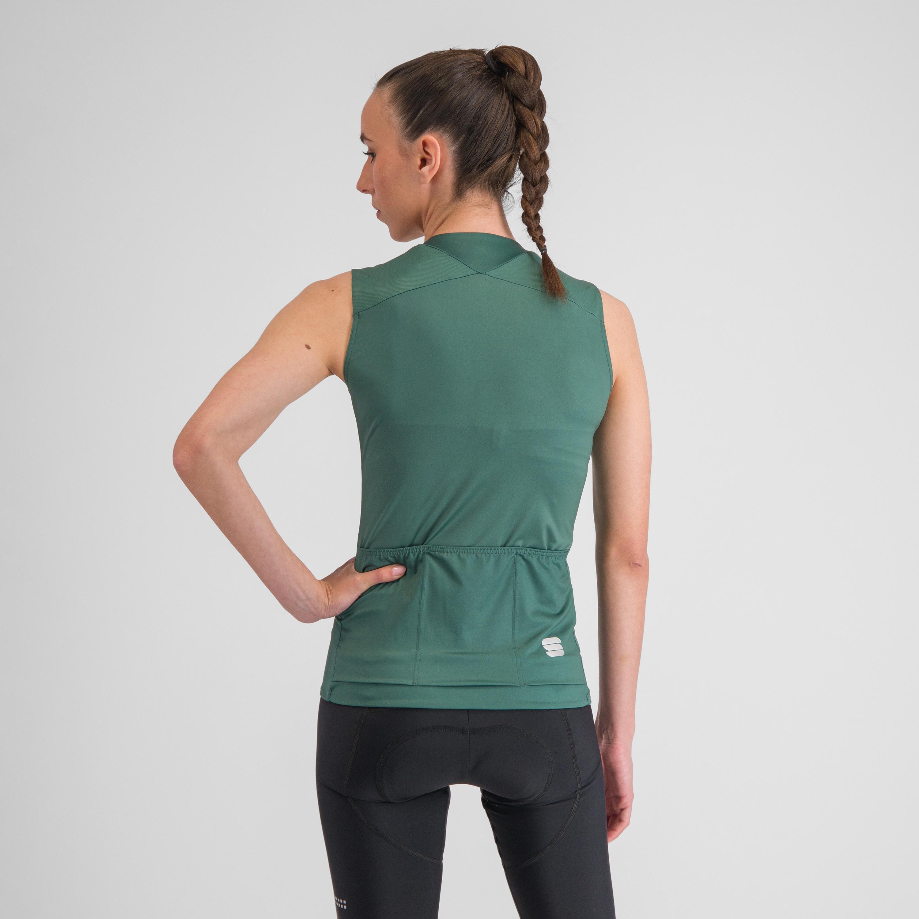 Match w sleeveless jersey - shrub green - sportful