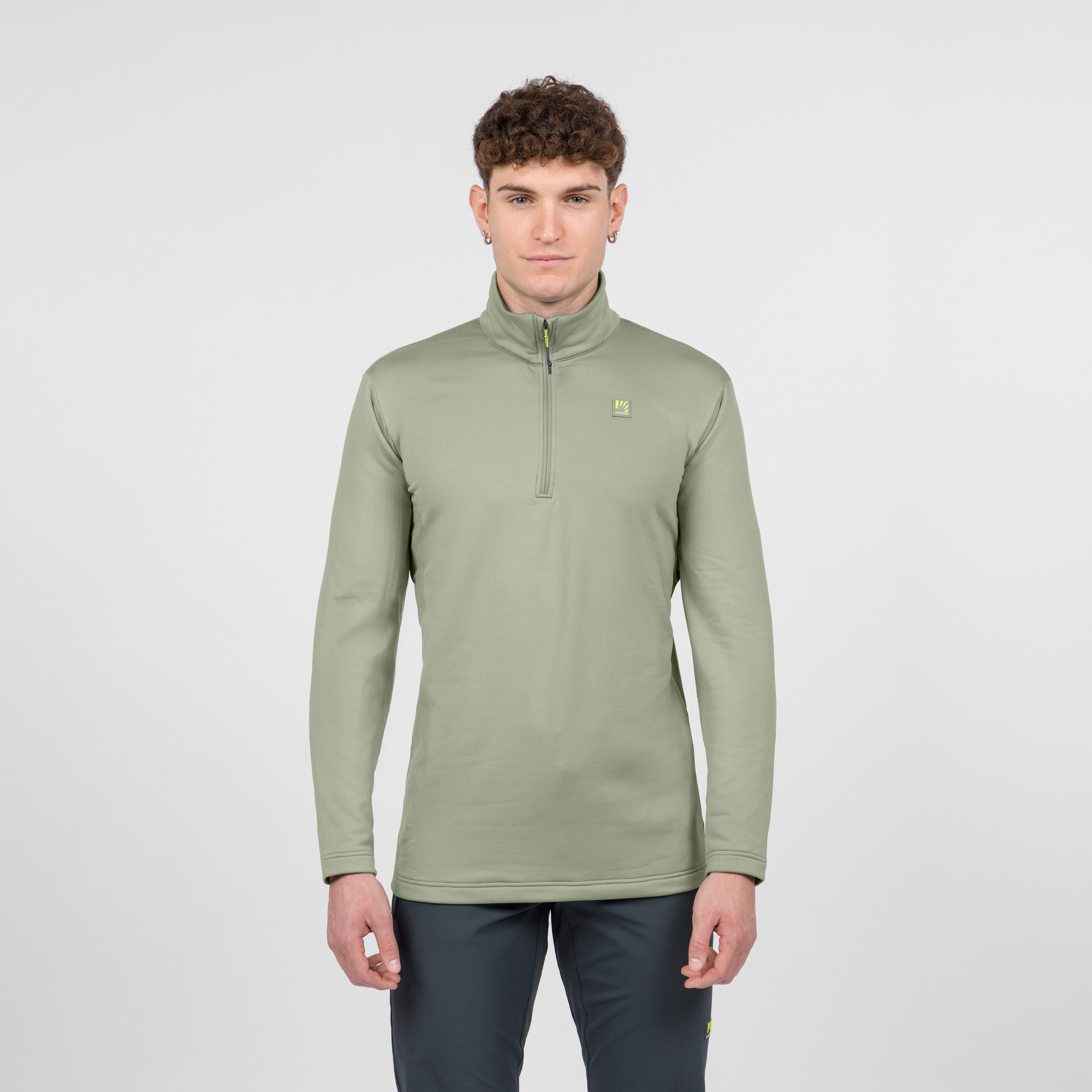 Pizzocco evo half zip fleece - tea - karpos