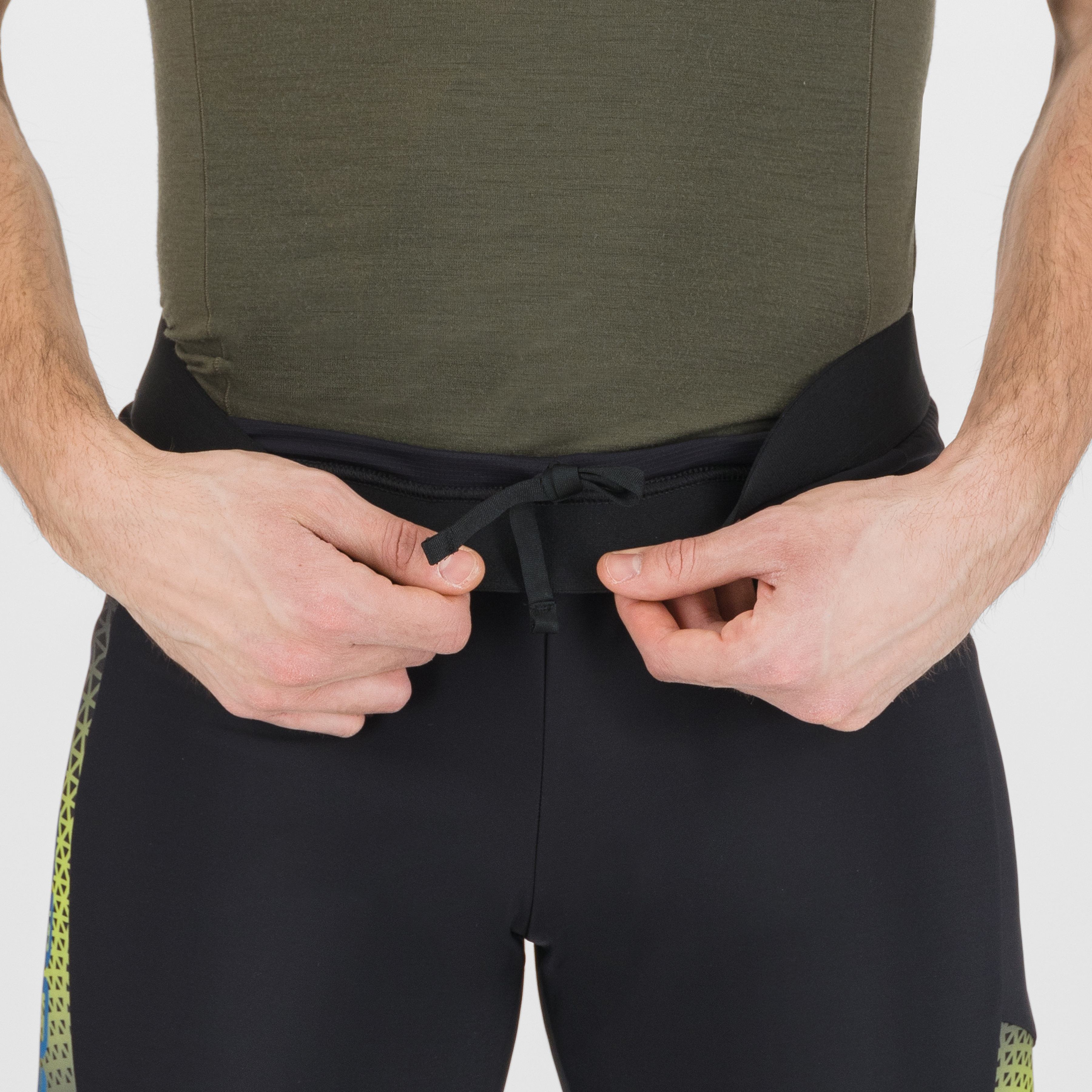 Alagna 2.0 pants - black/acid lime - karpos
