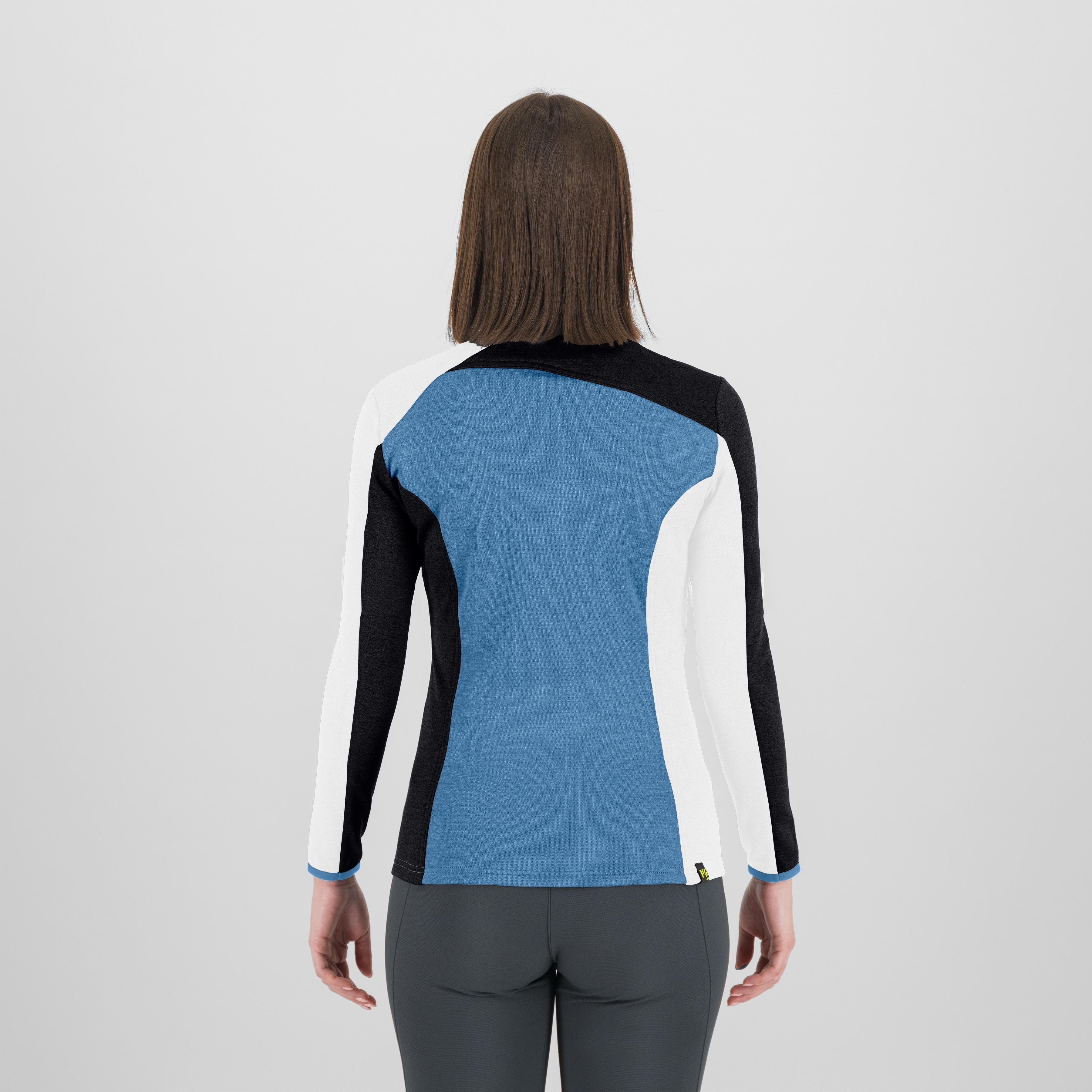 Federa full-zip w fleece - jasper/black/br.white - karpos